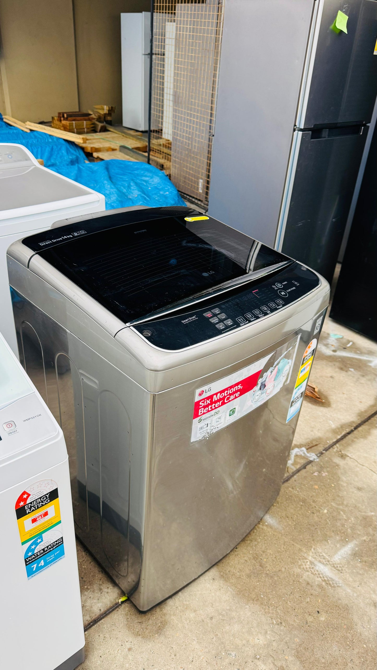 LG 14KGS TOP LOADER WASHING MACHINE