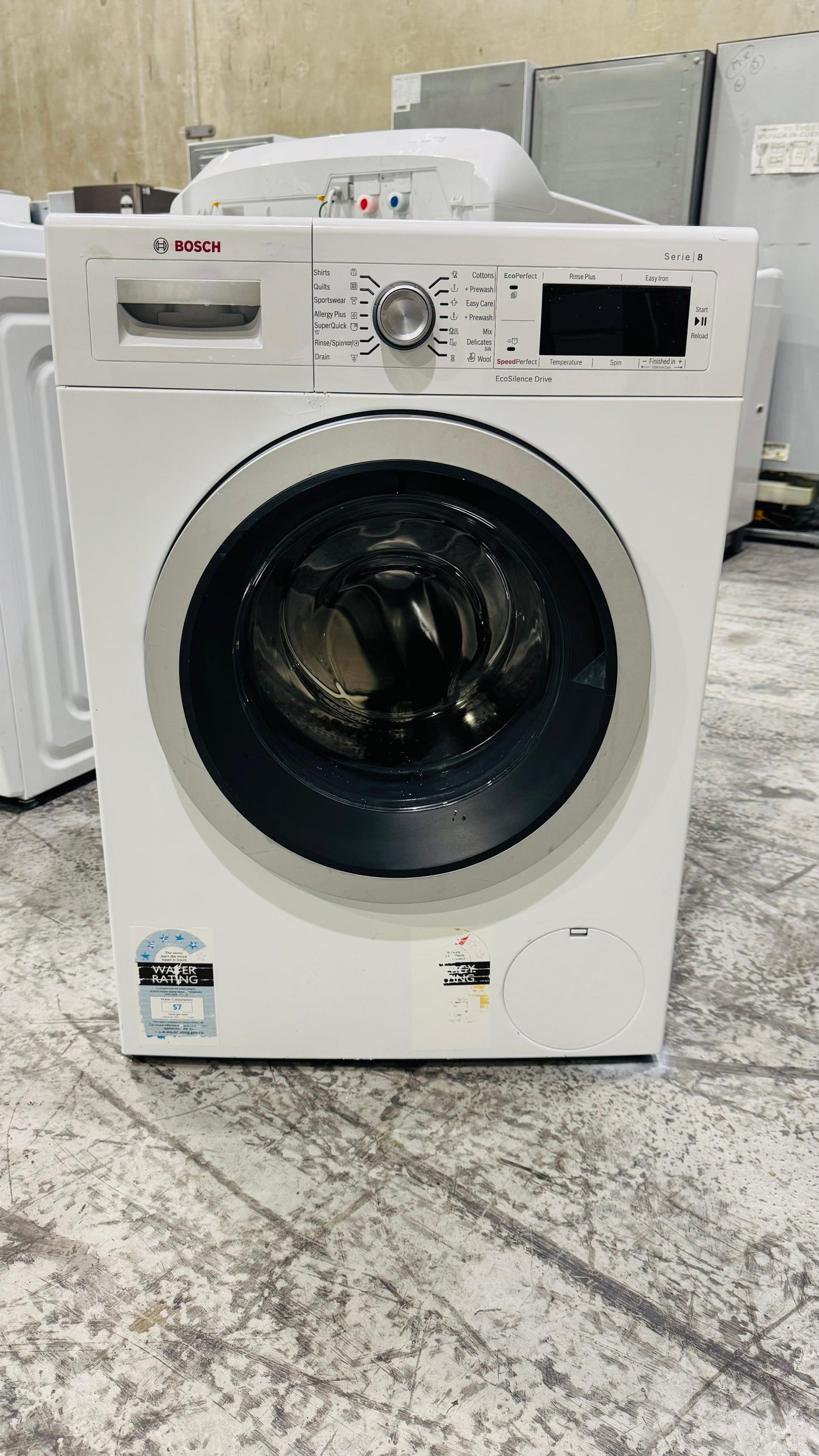 BOSCH 8KGS FRONT LOADER WASHING MACHINE