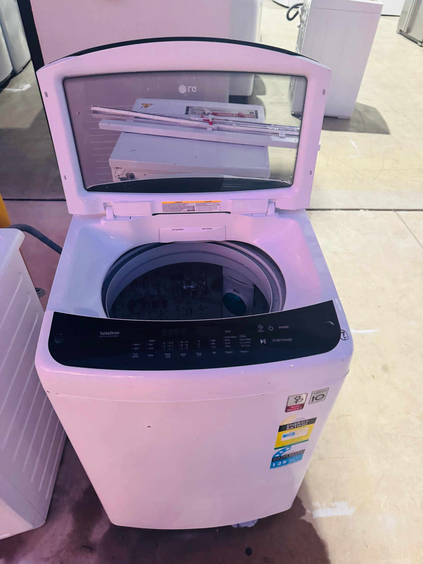 **LG 8.5 KGS TOP LOADER WASHING MACHINE** FREE DELIVERY