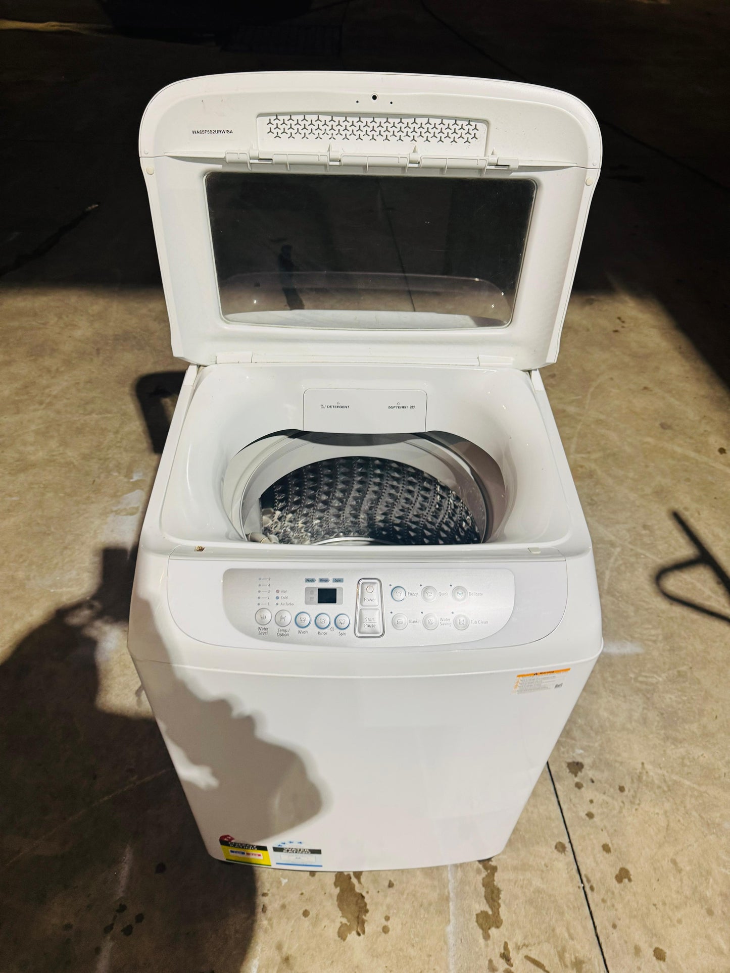SAMSUNG 6.5 KGS TOP LOADER WASHING MACHINE