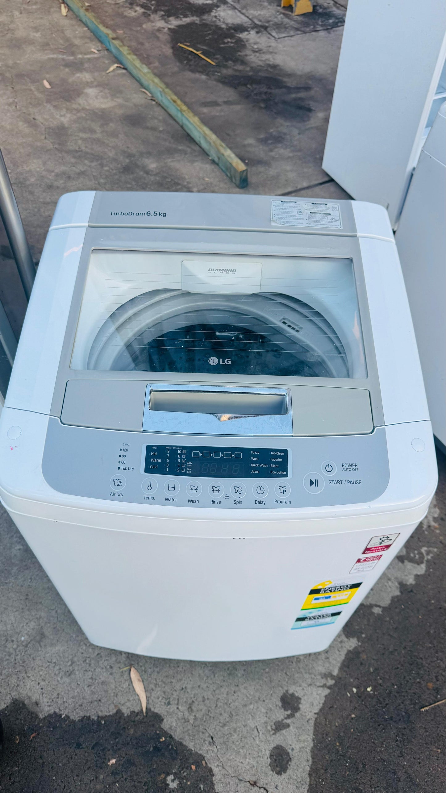 LG 6.5KGS TOP LOADER WASHING MACHINE