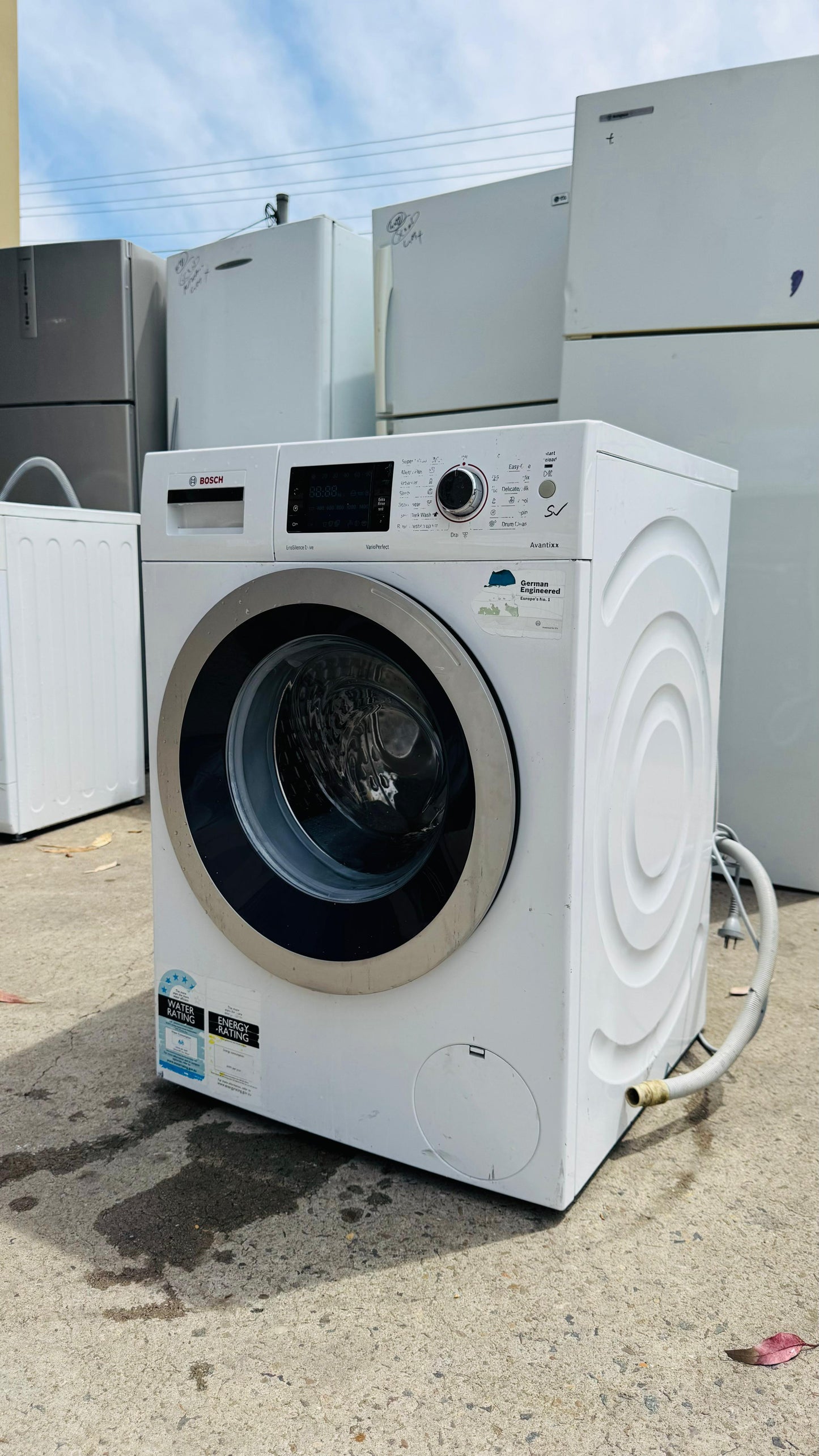 BOSCH 8KGS FRONT LOADER WASHING MACHINE