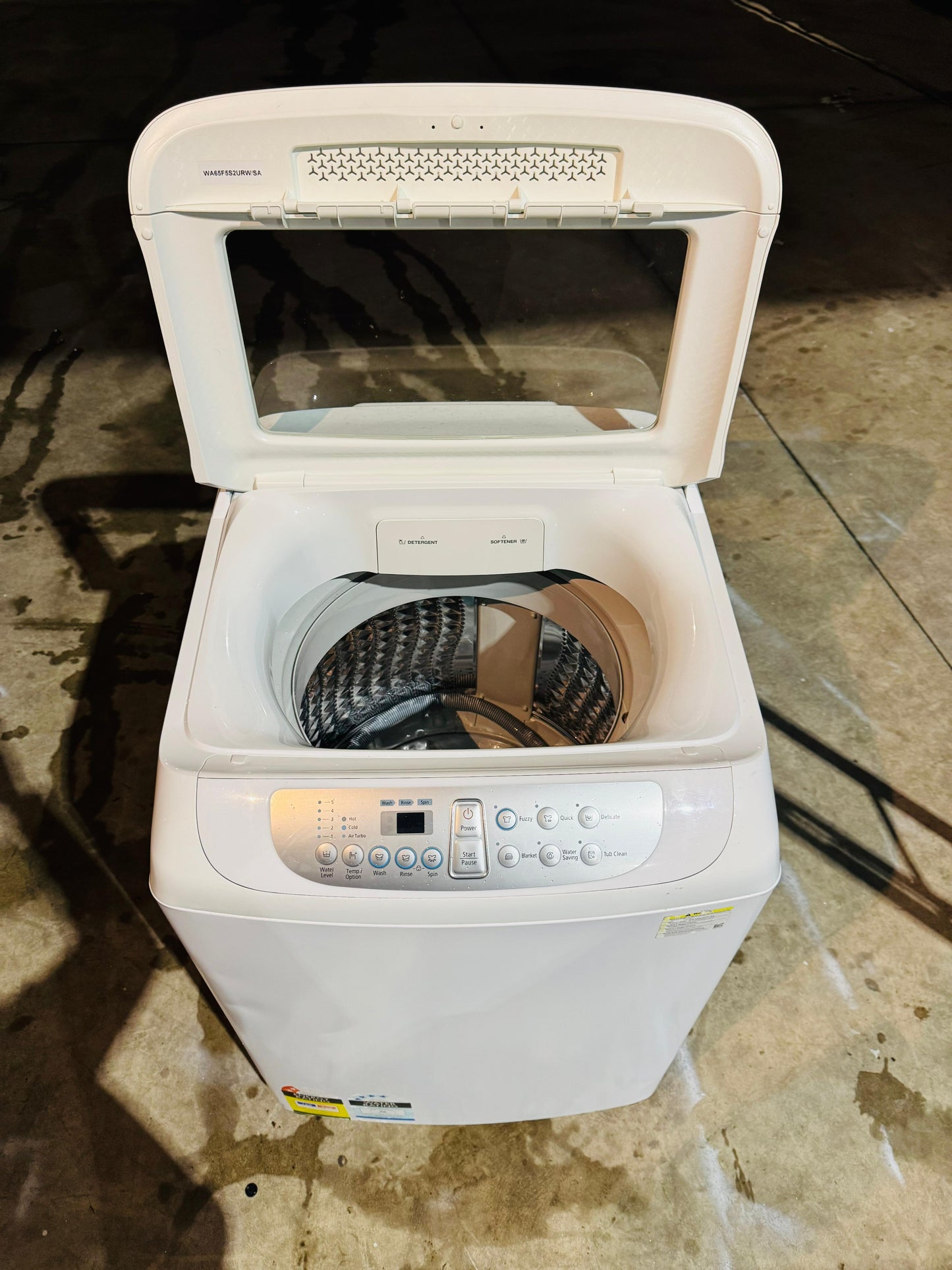 SAMSUNG 6.5KGS TOP LOADER WASHING MACHINE