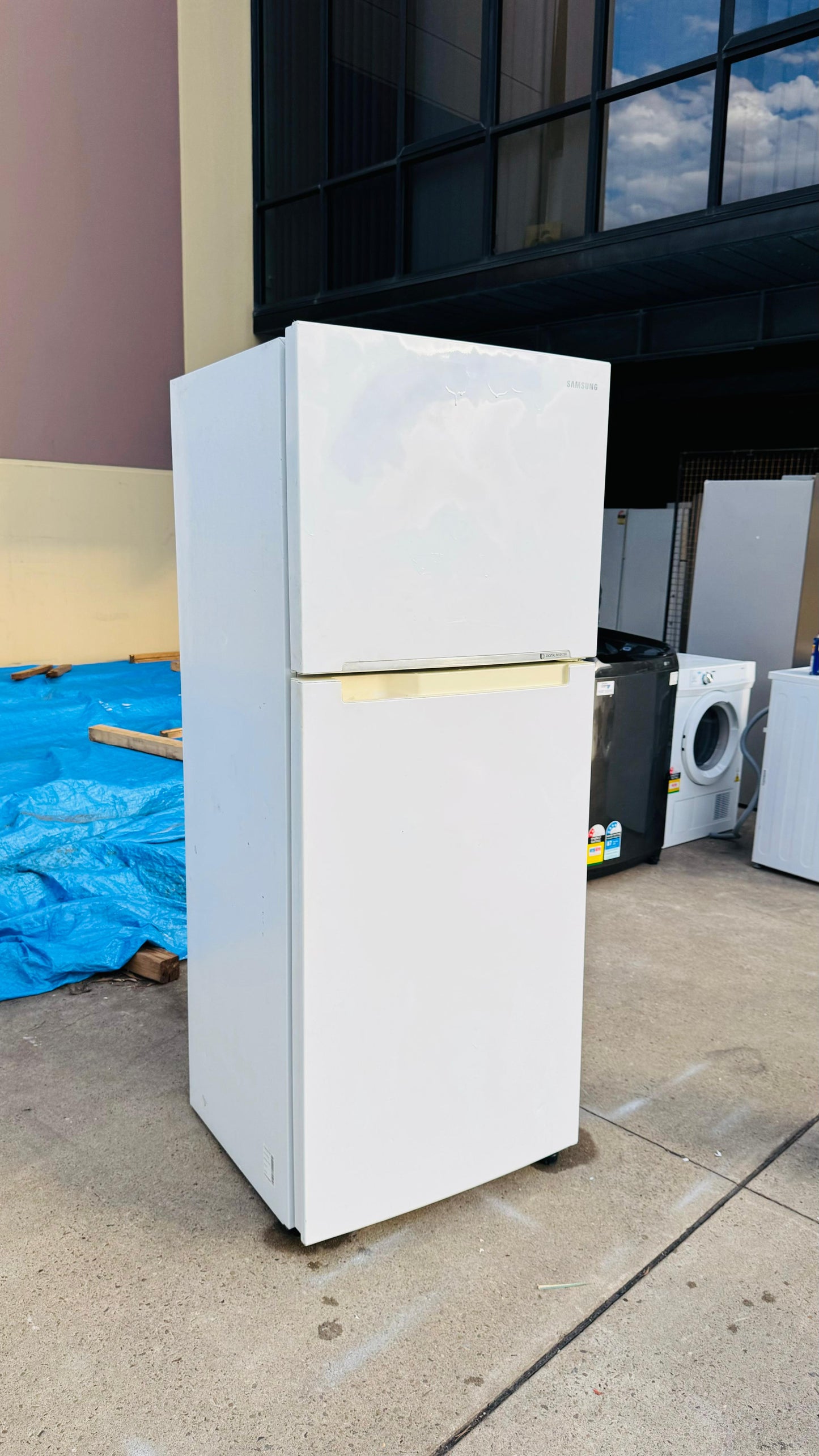 SAMSUNG 400 LITRES FRIDGE FREEZER