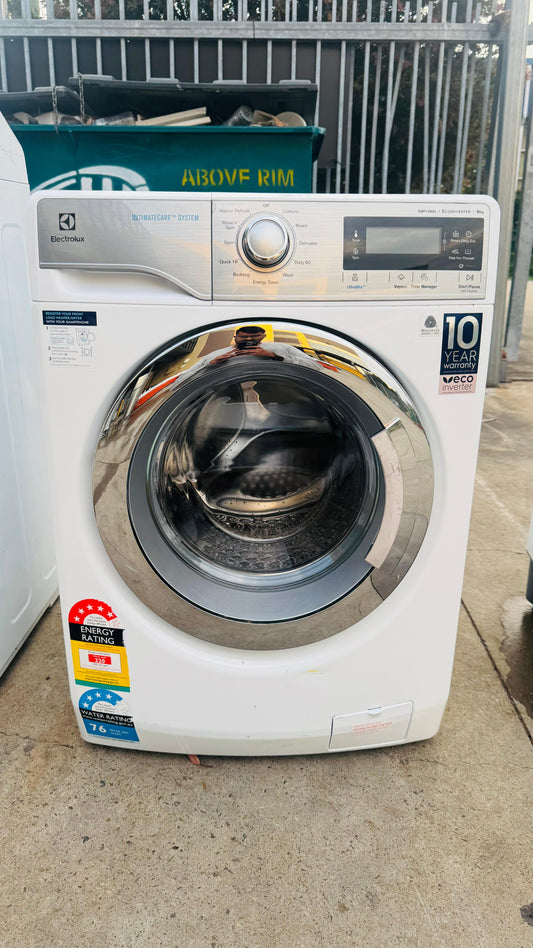 ELECTROLUX 9KGS FRONT LOADER WASHING MACHINE