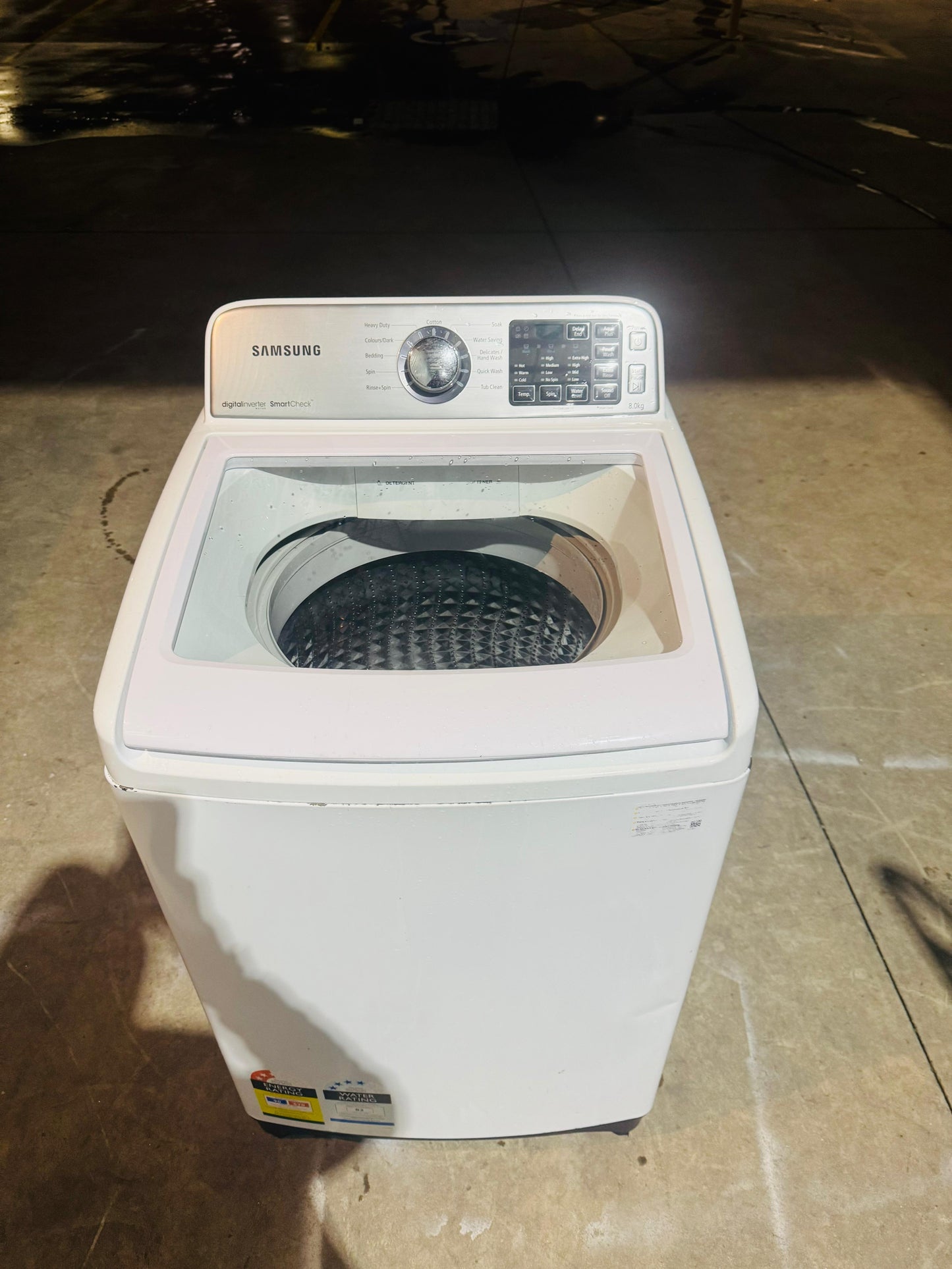SAMSUNG 8KGS TOP LOADER WASHING MACHINE