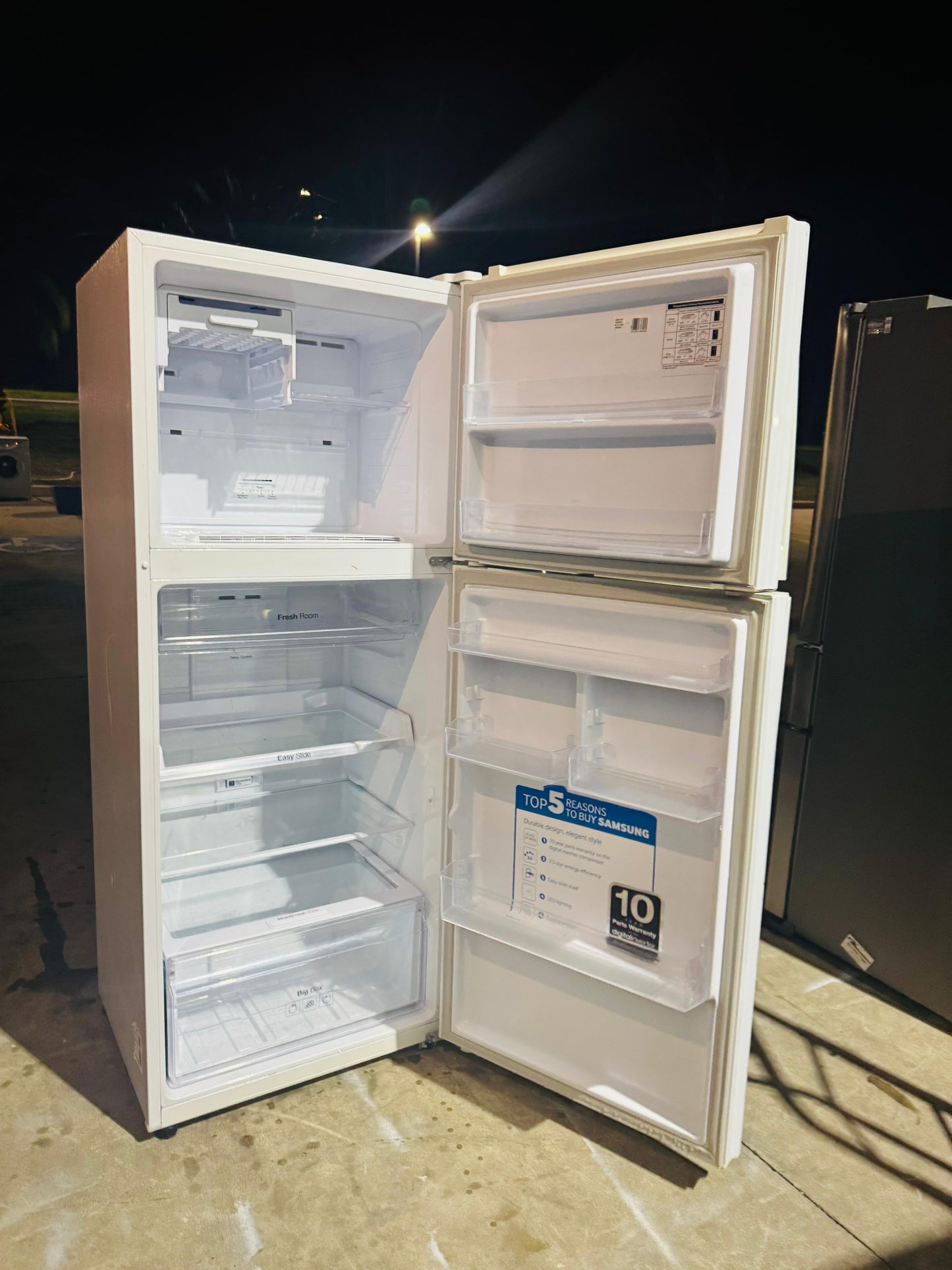 SAMSUNG 393 LITRES FRIDGE FREEZER