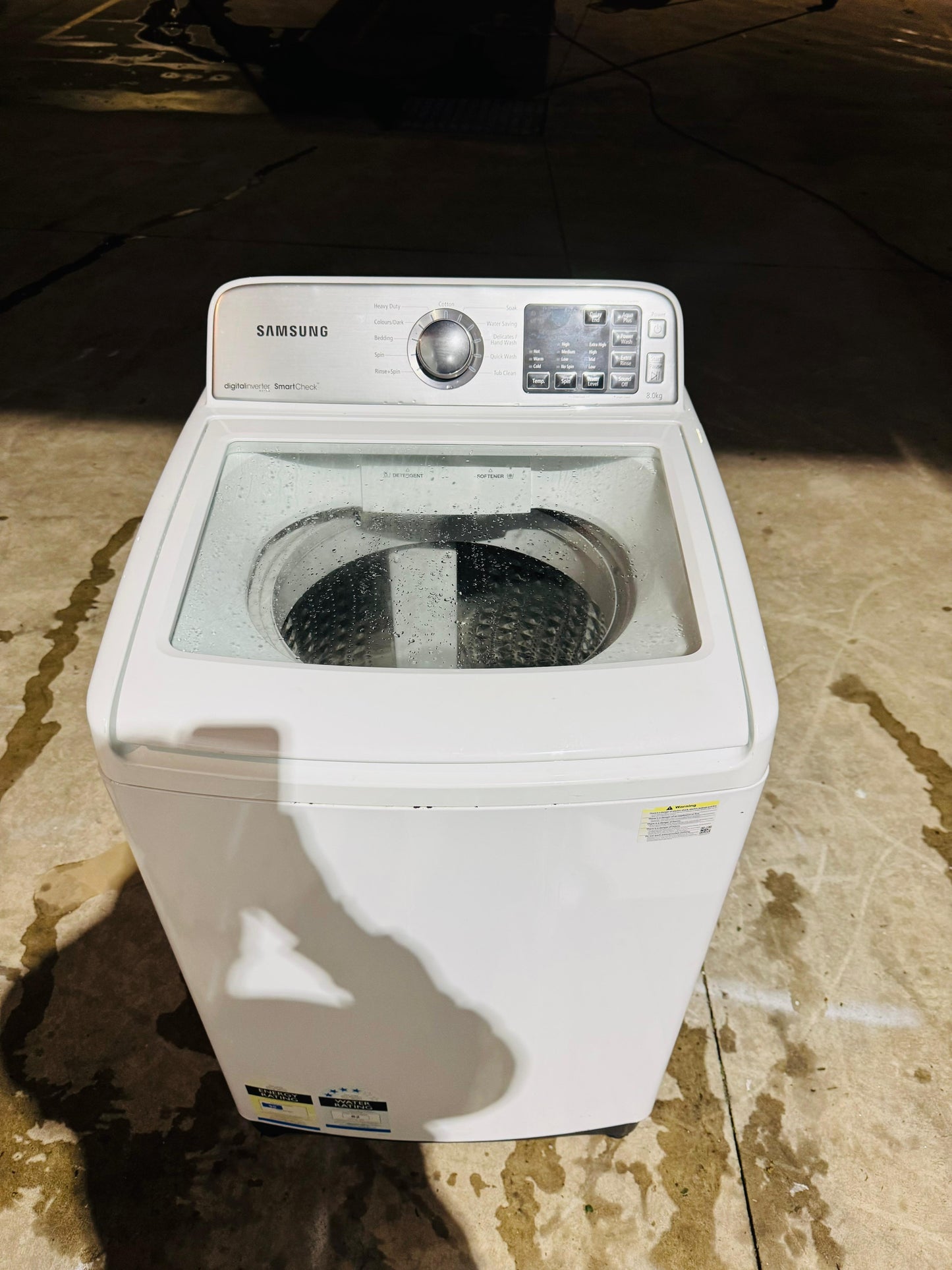 SAMSUNG 8KGS TOP LOADER WASHING MACHINE