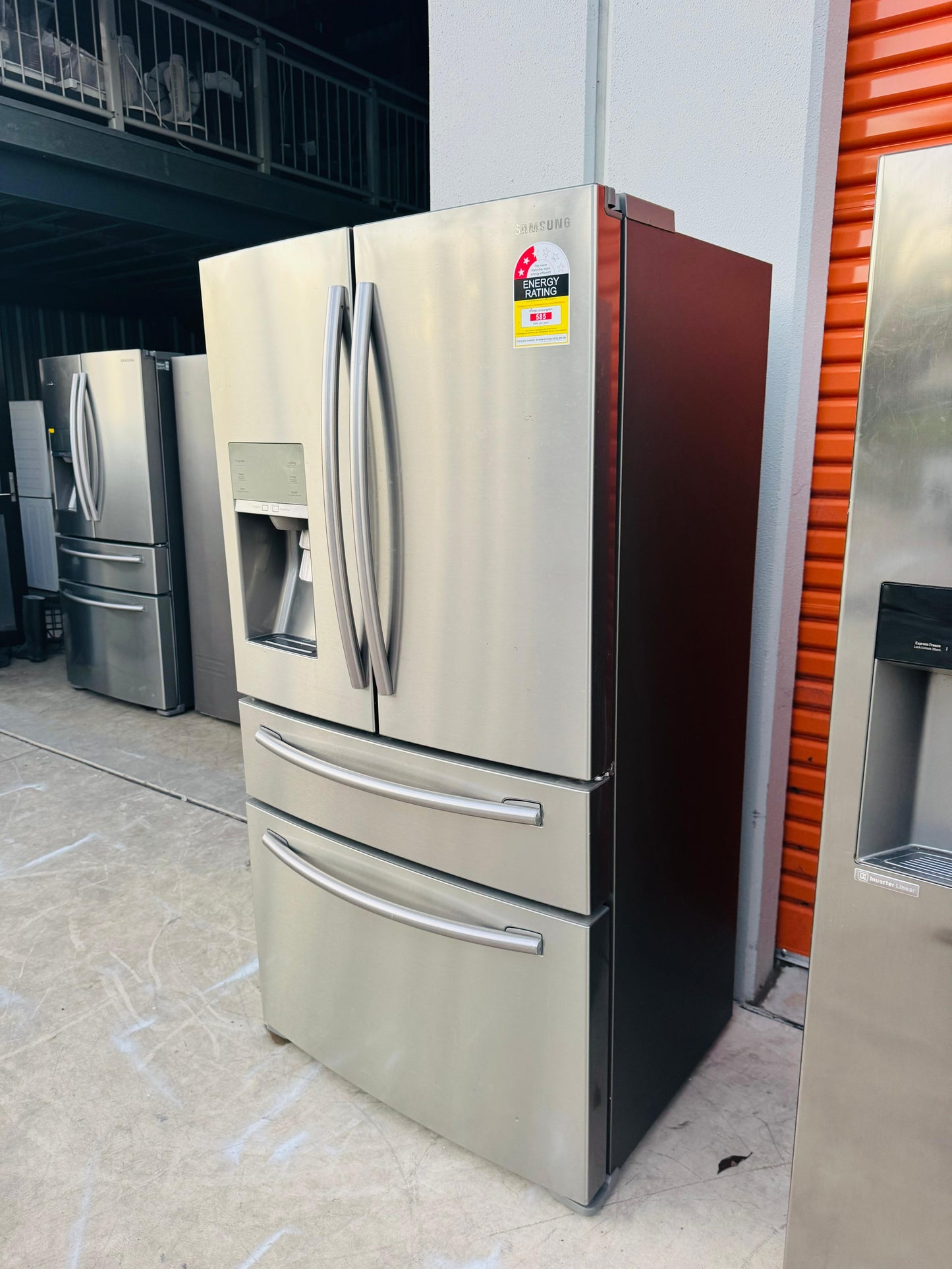 SAMSUNG FRENCH DOOR 680 LITRES FRIDGE FREEZER