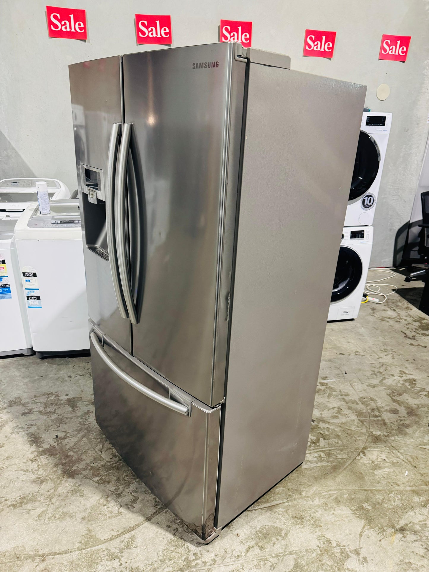 SAMSUNG FRENCH DOOR LITRES FRIDGE FREEZER