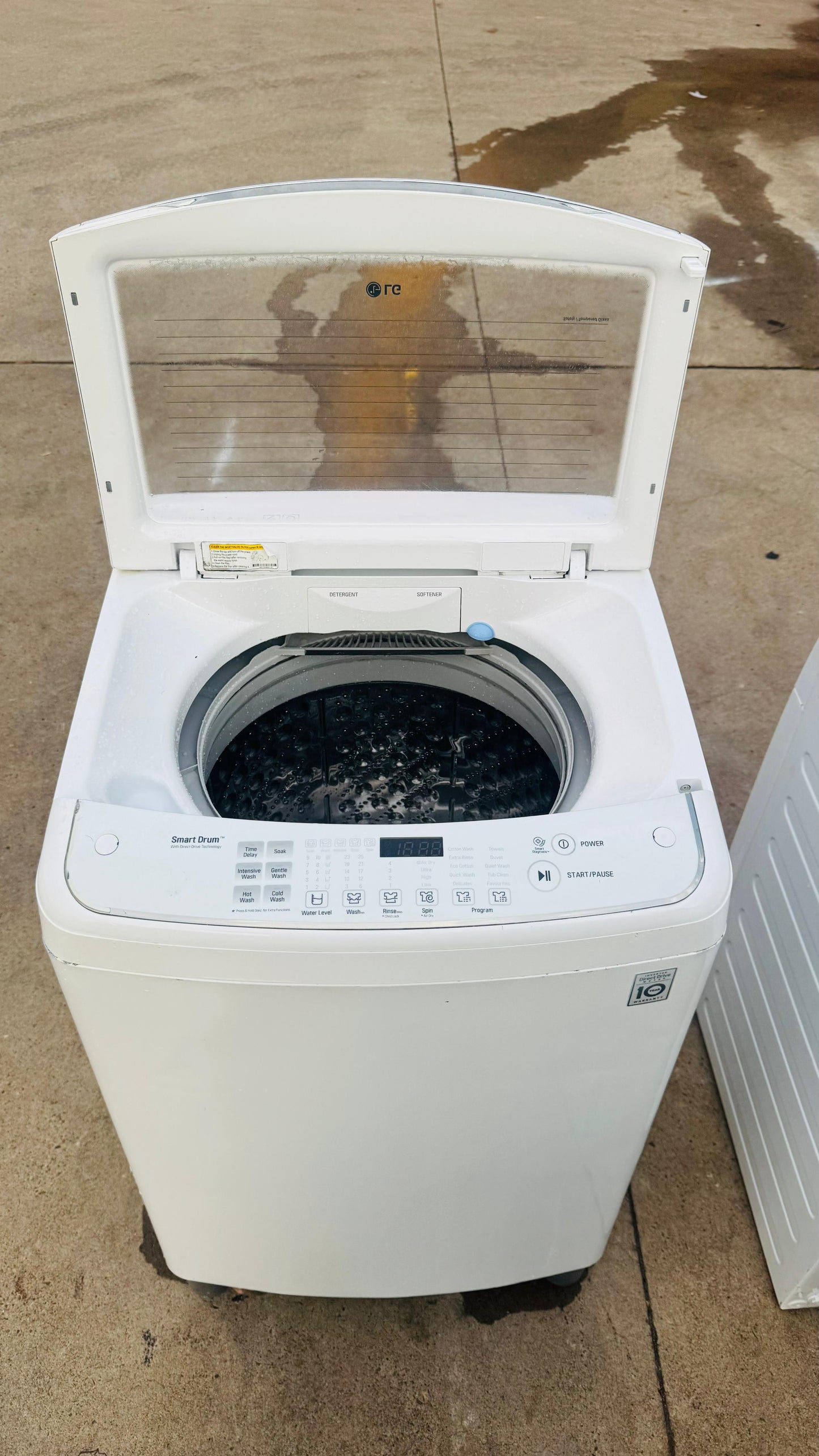 LG 7.5KGS TOP LOADER WASHING MACHINE