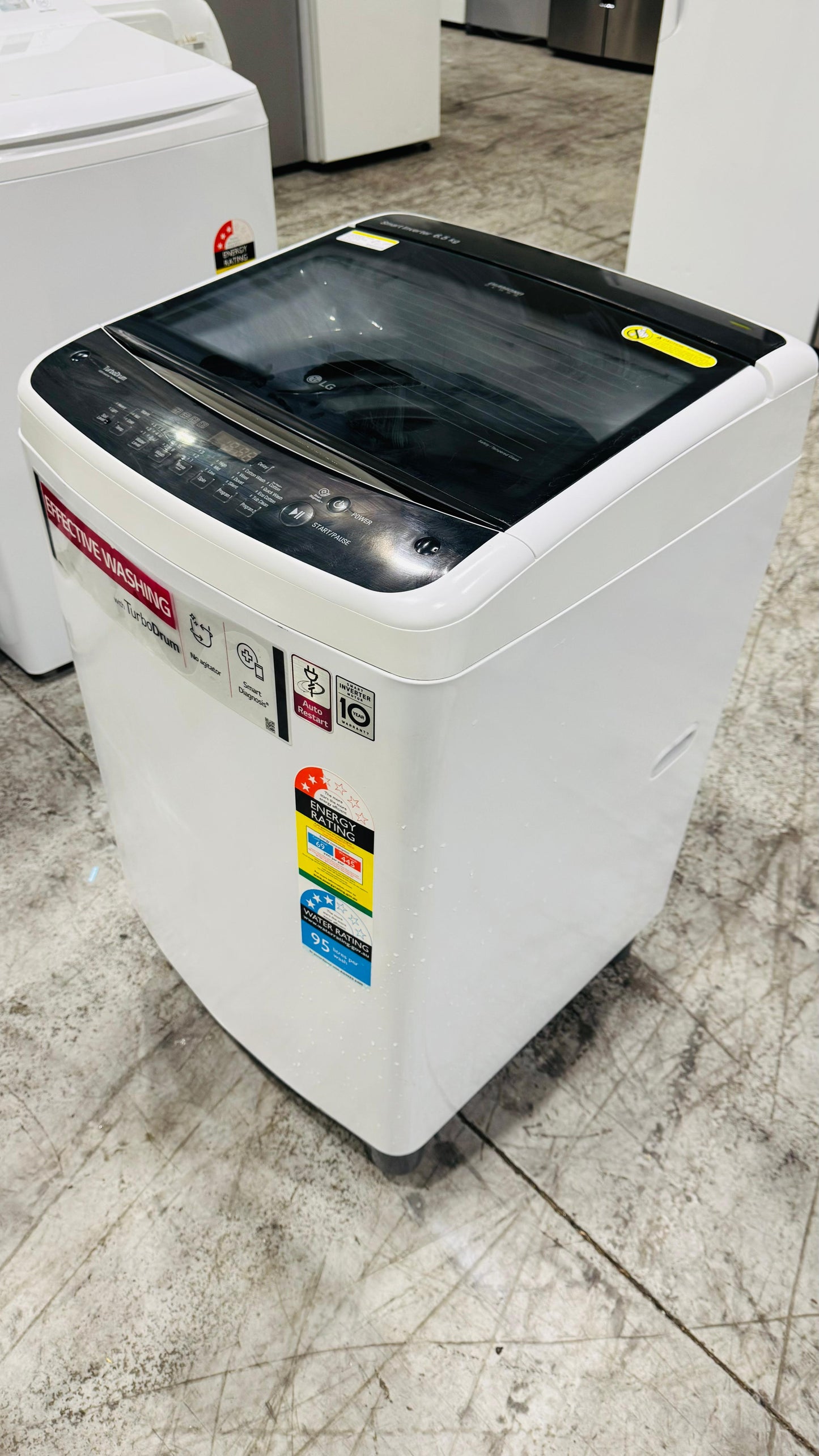 LG 6.5KGS TOP LOADER WASHING MACHINE