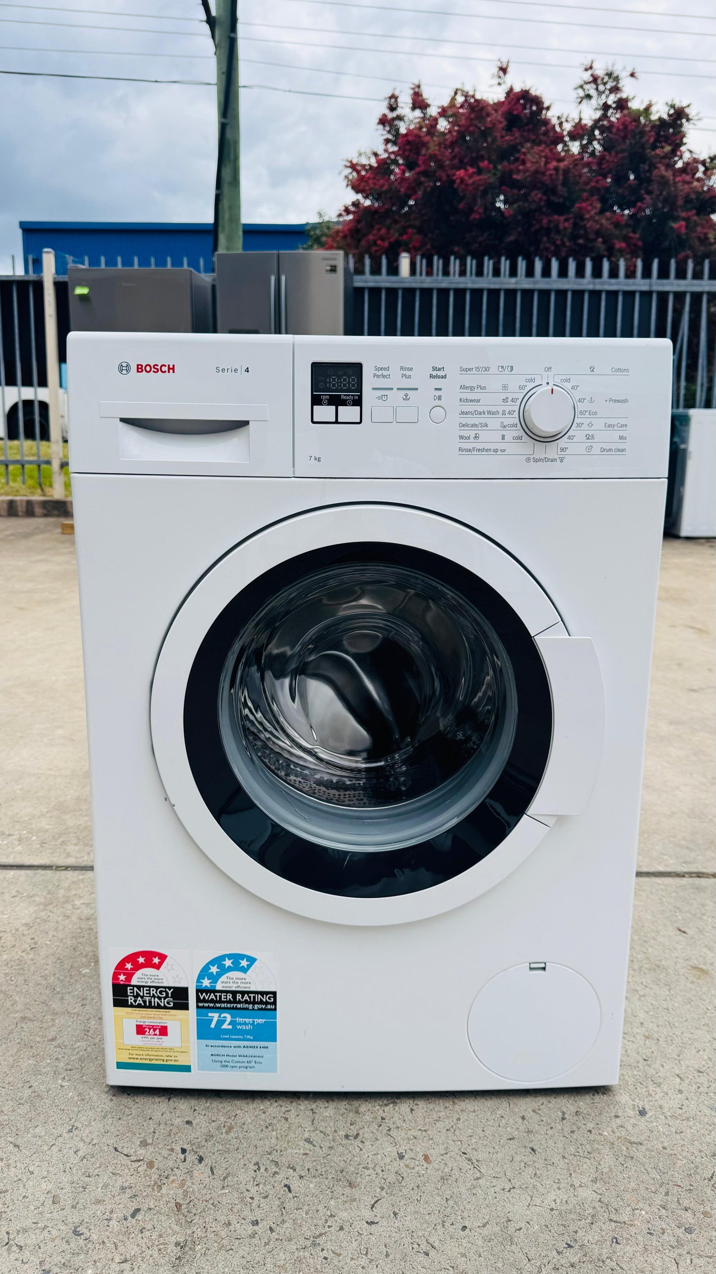 BOSCH 7KGS FRONT LOADER WASHING MACHINE