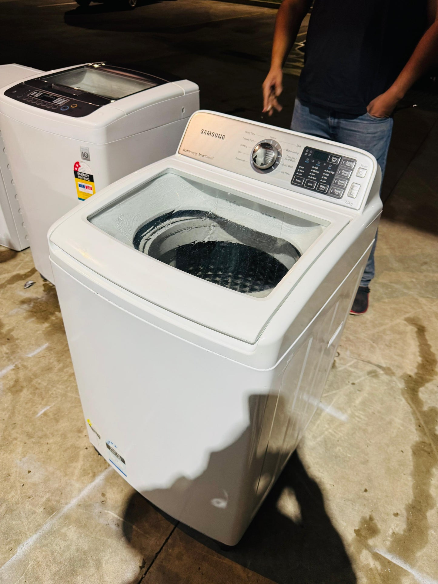 SAMSUNG 7KGS TOP LOADER WASHING MACHINE