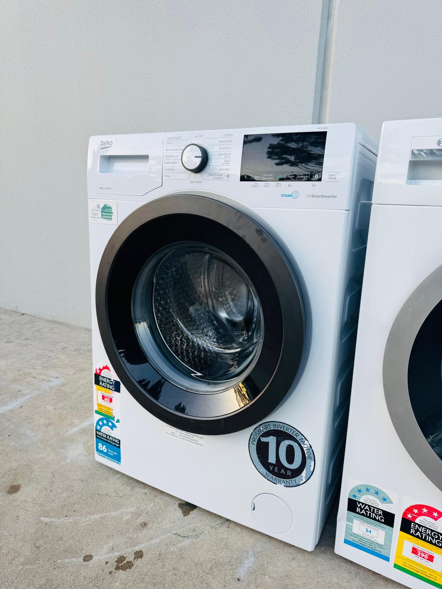 BEKO 10KGS FRONT LOADER WASHING MACHINE