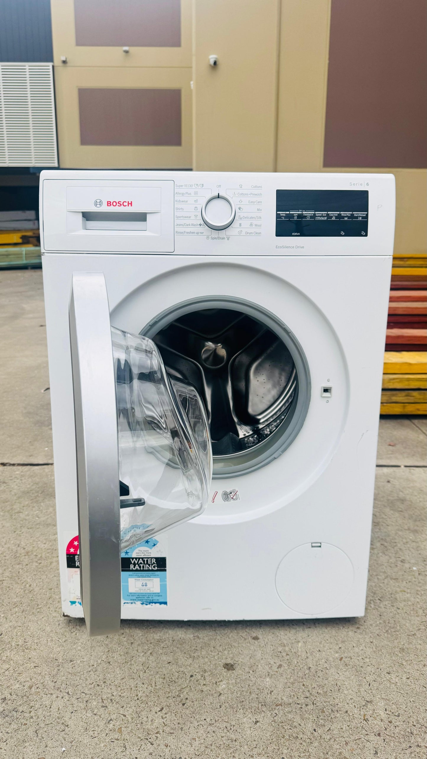 BOSCH 8KGS FRONT LOADER WASHING MACHINE