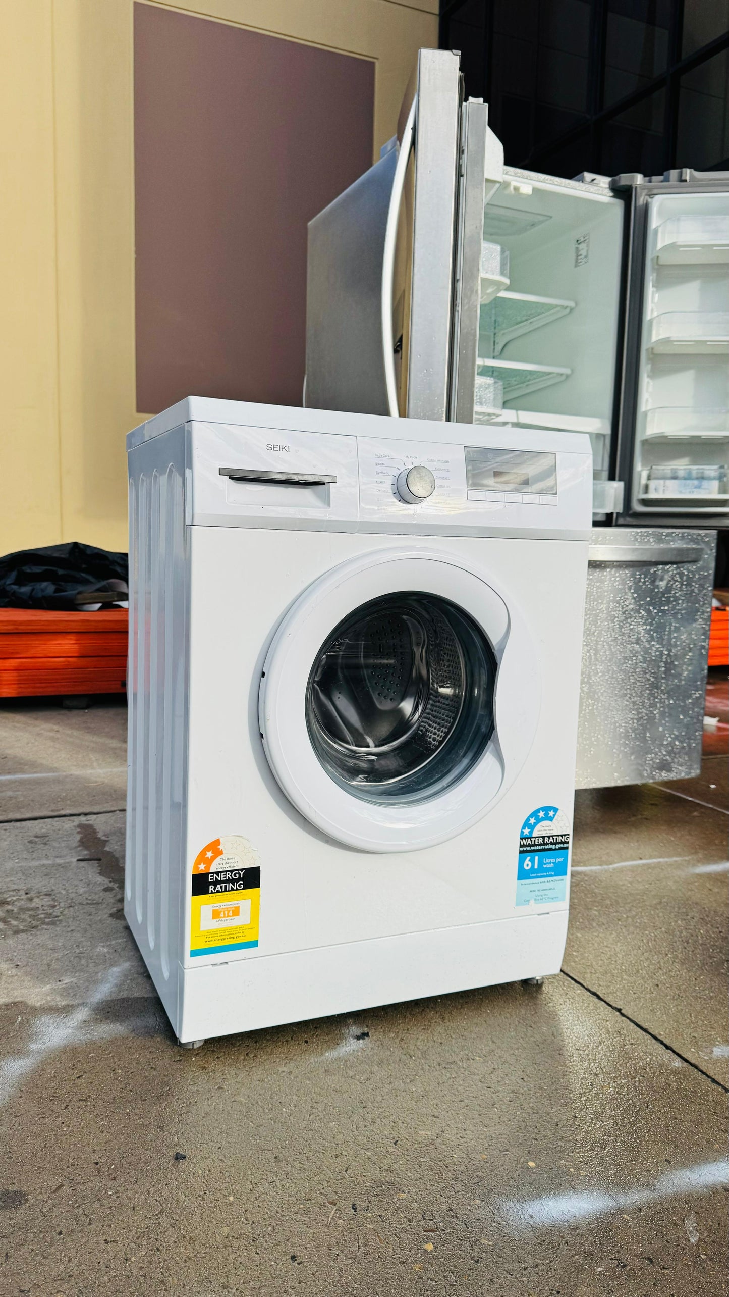 SEIKI 6KGS FRONT LOADER WASHING MACHINE
