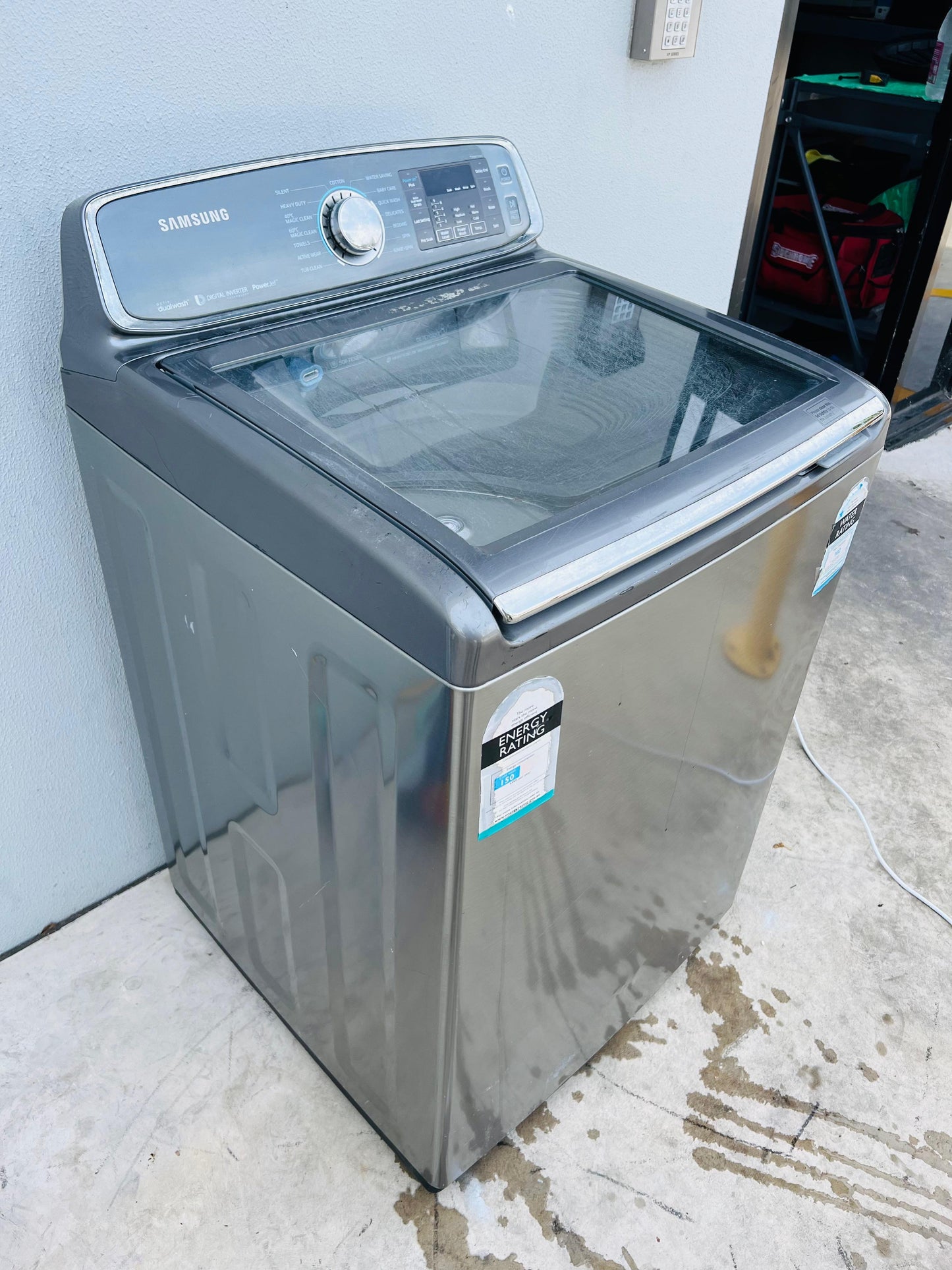 **SAMSUNG 10 KGS TOP LOADER WASHING MACHINE**