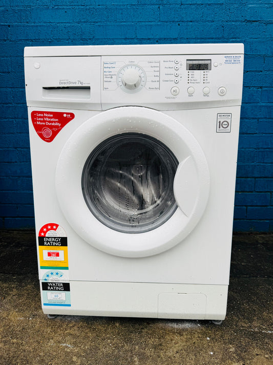 **LG 7KGS FRONT LOADER WASHING MACHINE**