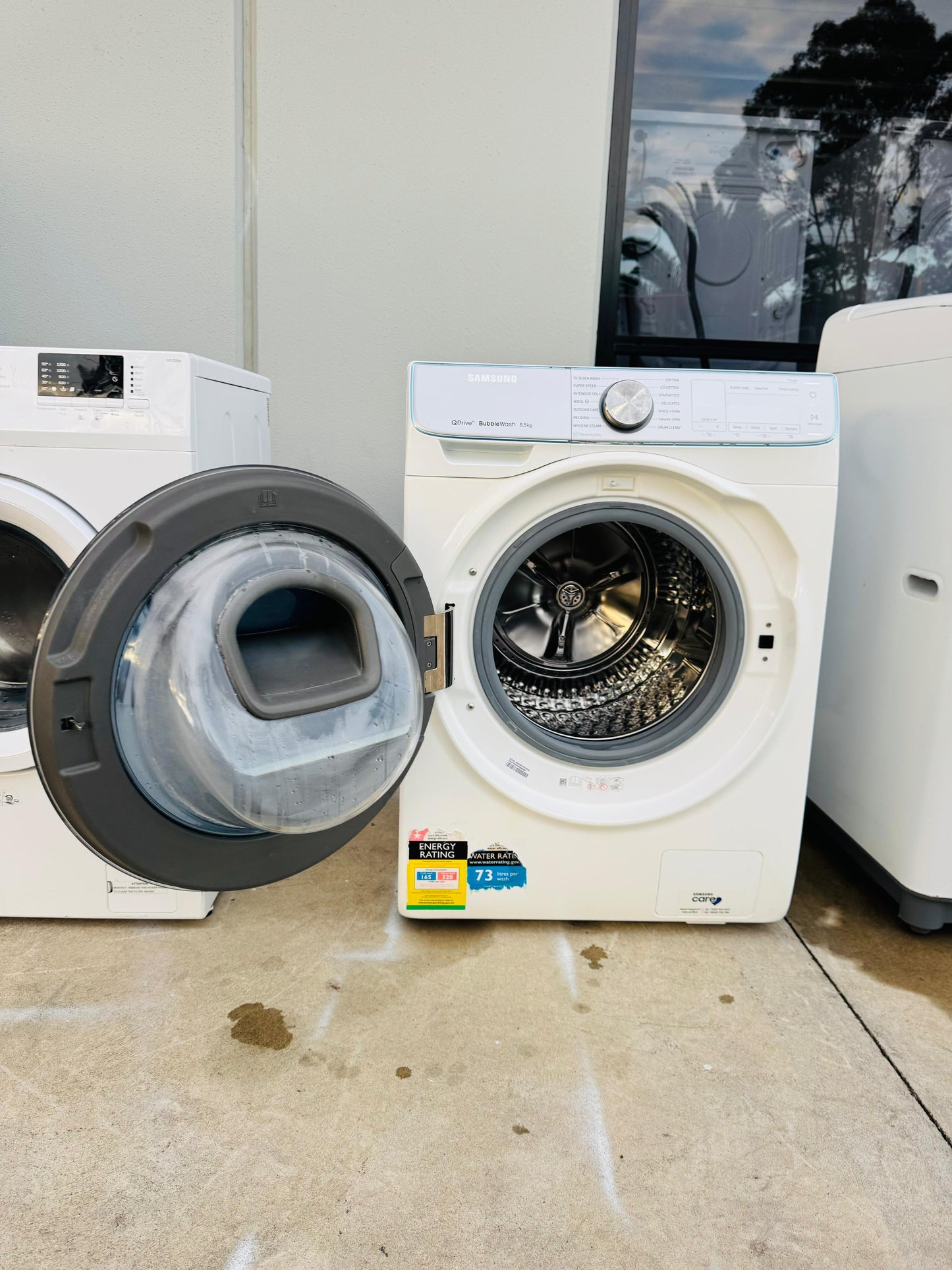 **SAMSUNG 8.5 KGS FRONT LOADER WASHING MACHINE**