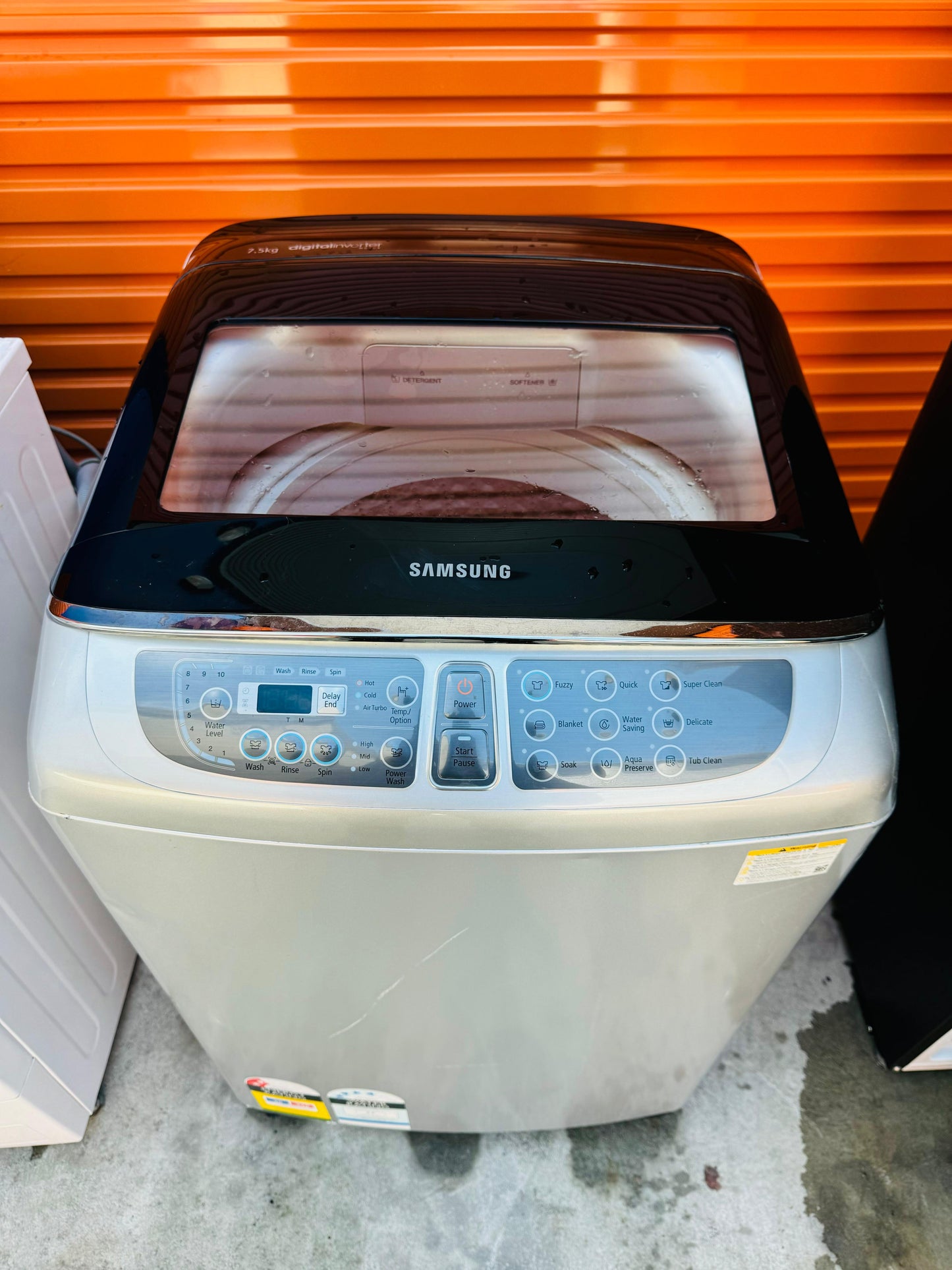 **SAMSUNG 7.5 KGS TOP LOADER WASHING MACHINE**