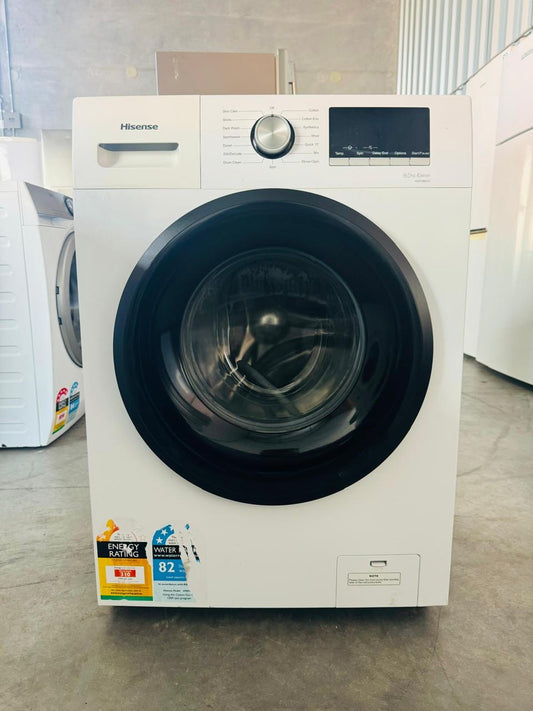 **HISENSE 8KGS FRONT LOADER WASHING MACHINE**