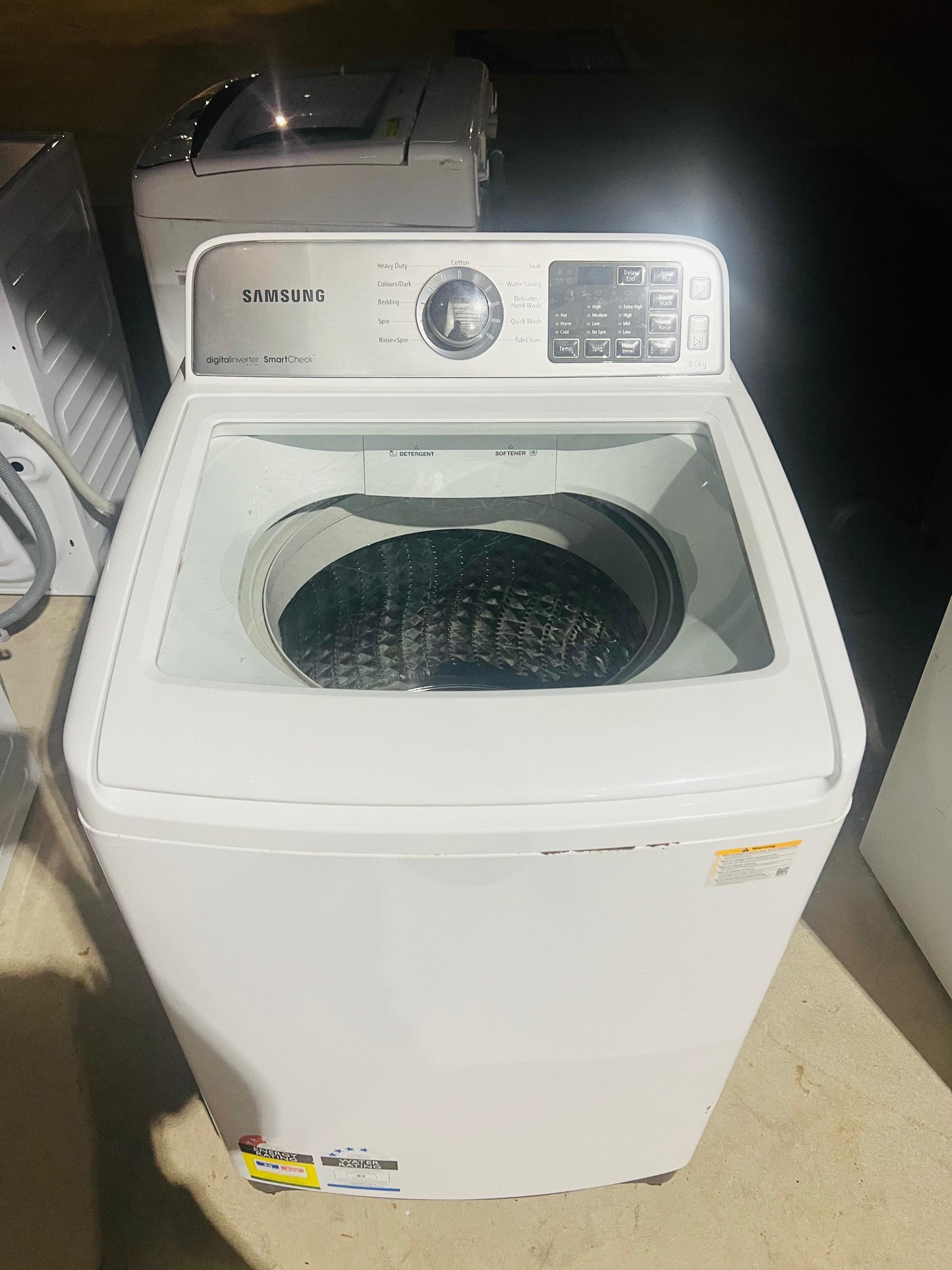 **SAMSUNG 8KGS TOP LOADER WASHING MACHINE**