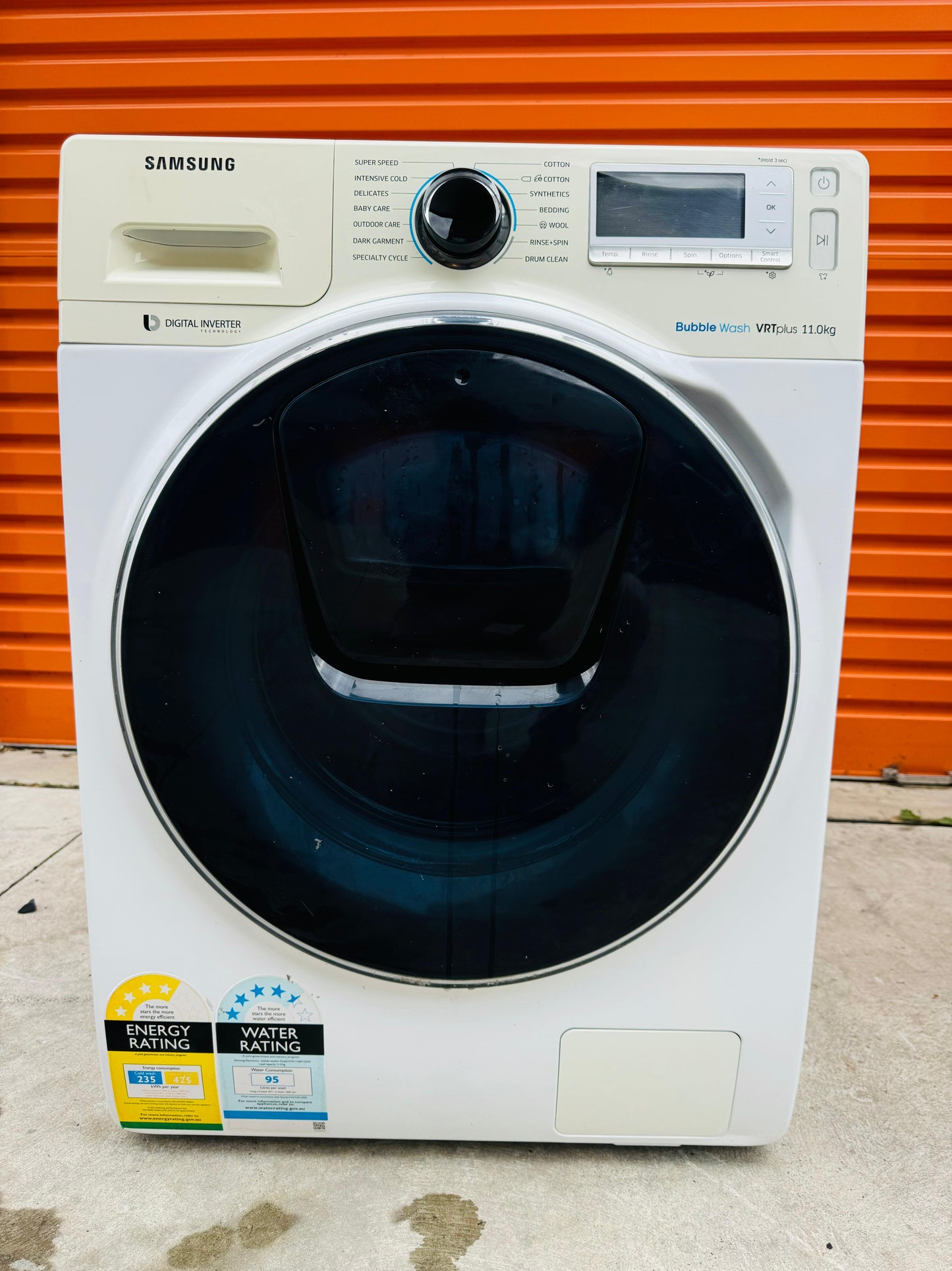 **SAMSUNG 11KGS FRONT LOADER WASHING MACHINE**