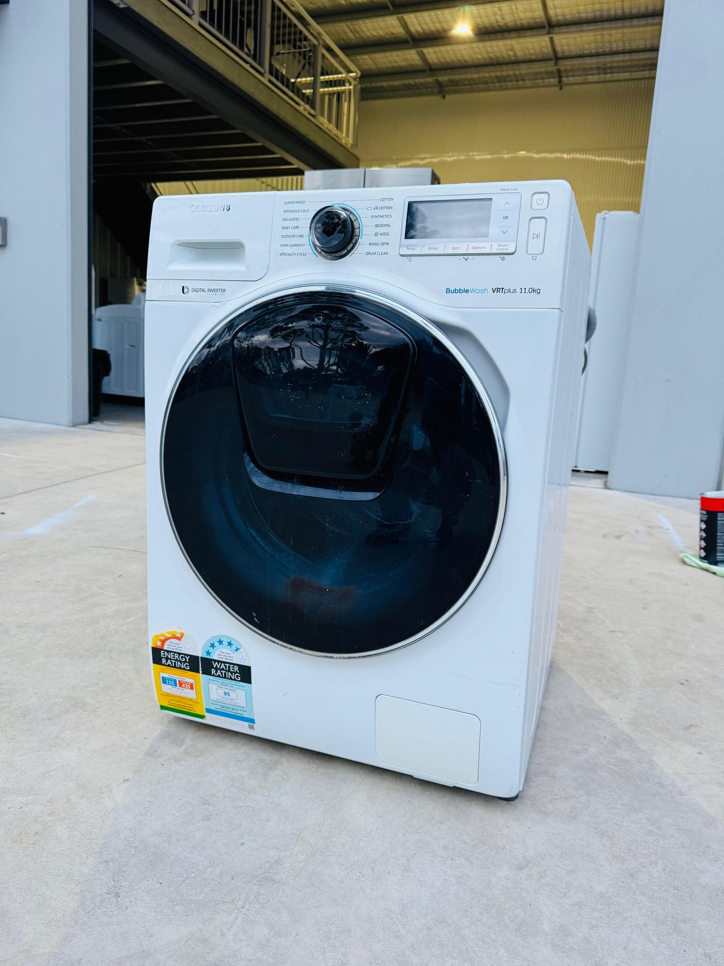 **SAMSUNG 11KGS FRONT LOADER WASHING MACHINE**