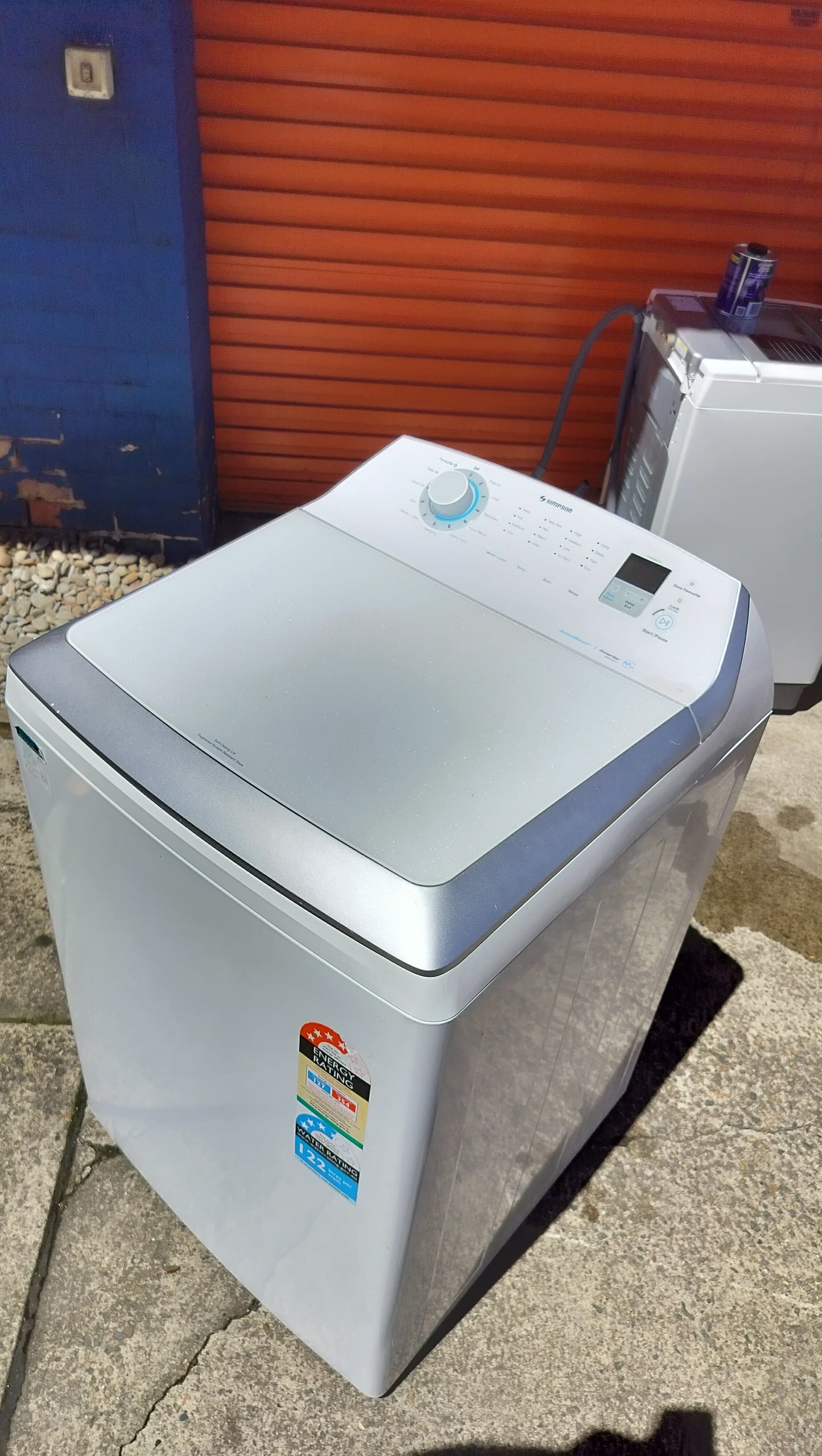 **SIMPSON 10 KGS TOP LOADER WASHING MACHINE**