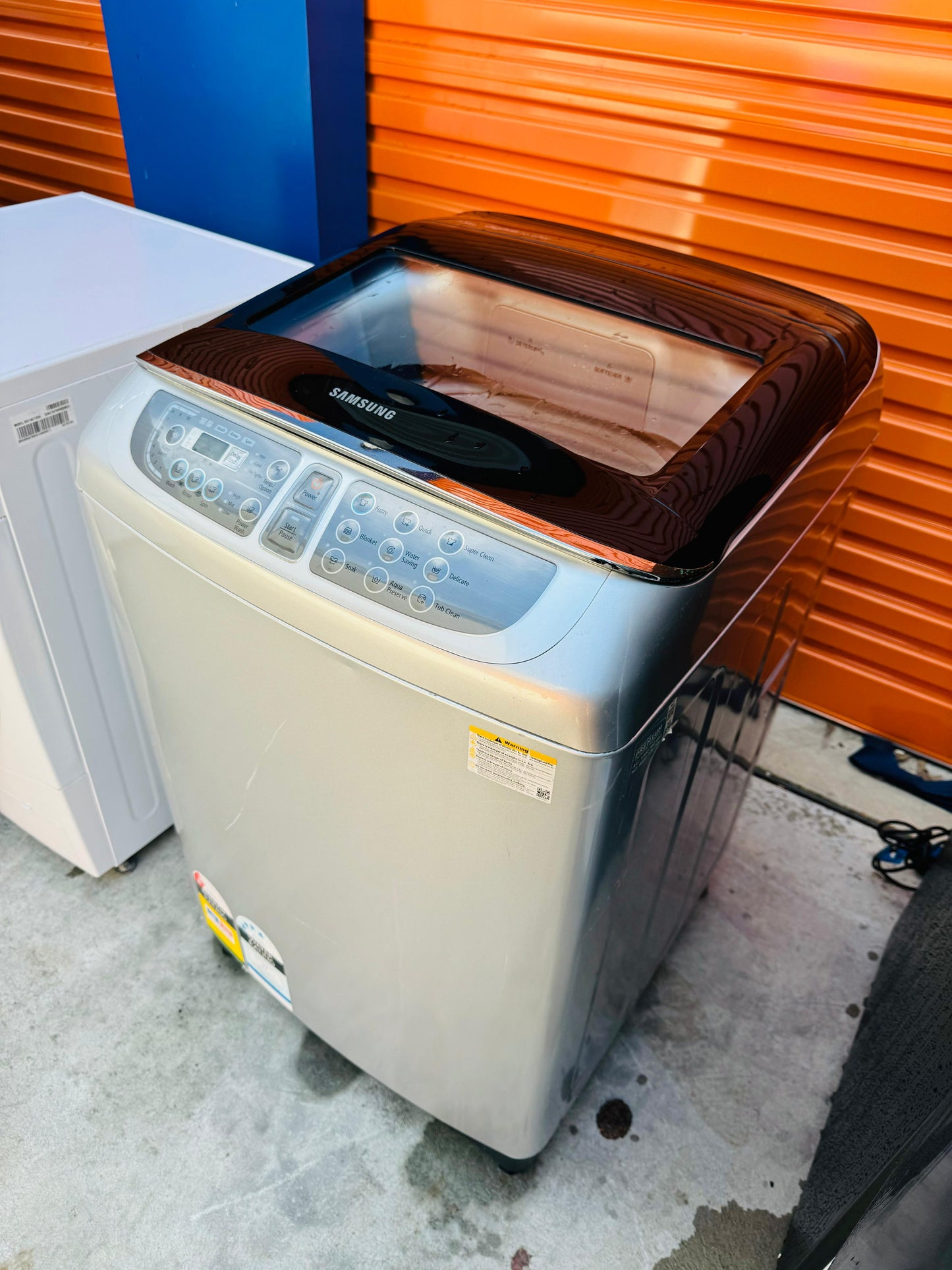 **SAMSUNG 7.5 KGS TOP LOADER WASHING MACHINE**