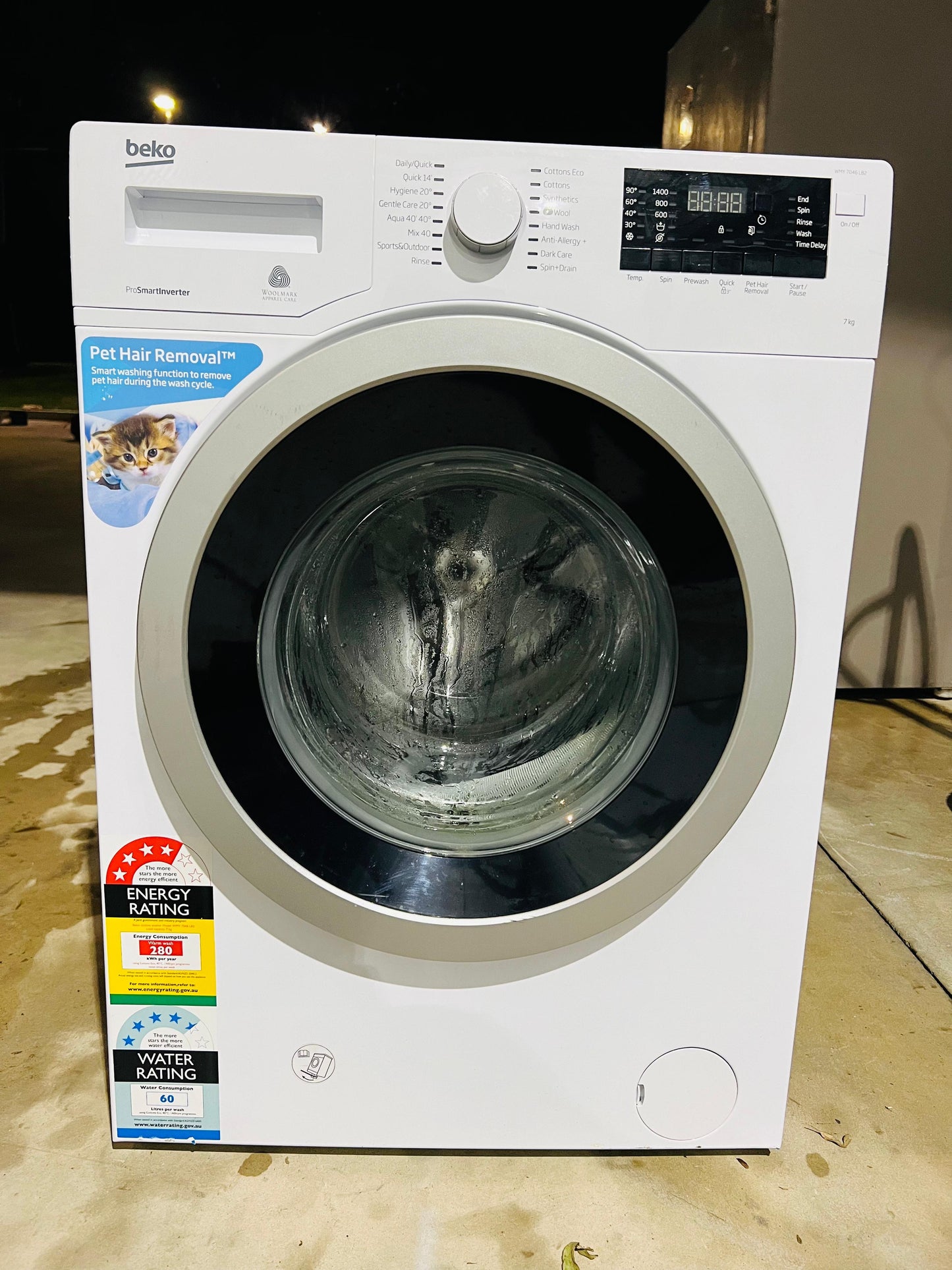 **BEKO 7KGS FRONT LOADER WASHING MACHINE**