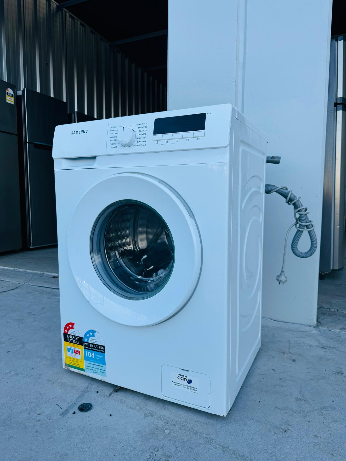 **SAMSUNG 8.5KGS FRONT LOADER WASHING MACHINE**