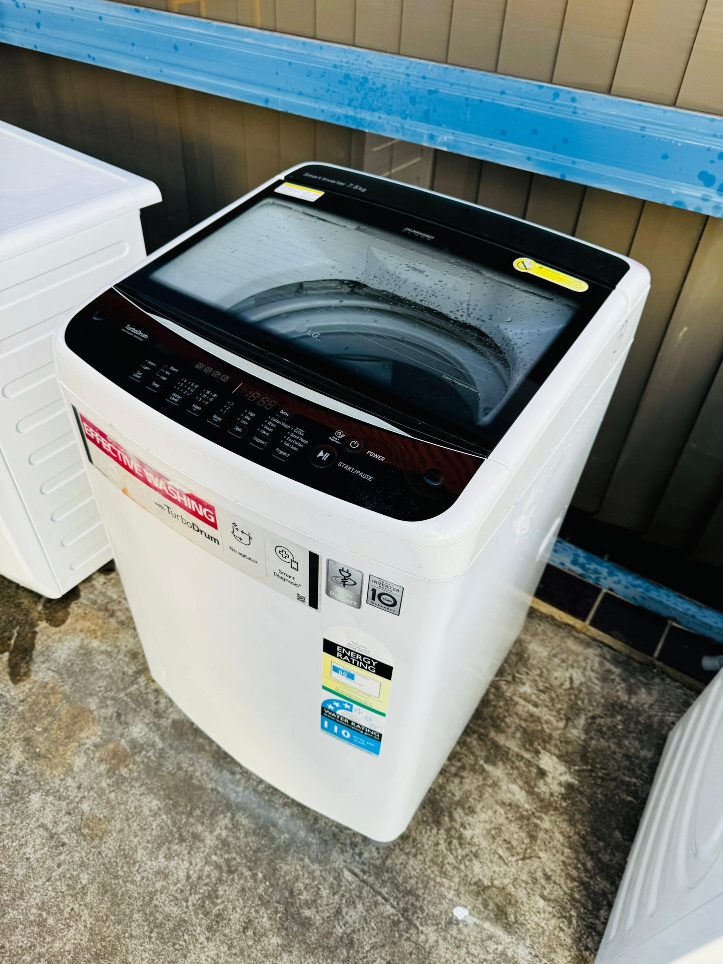 **LG 7.5KGS TOP LOADER WASHING MACHINE**