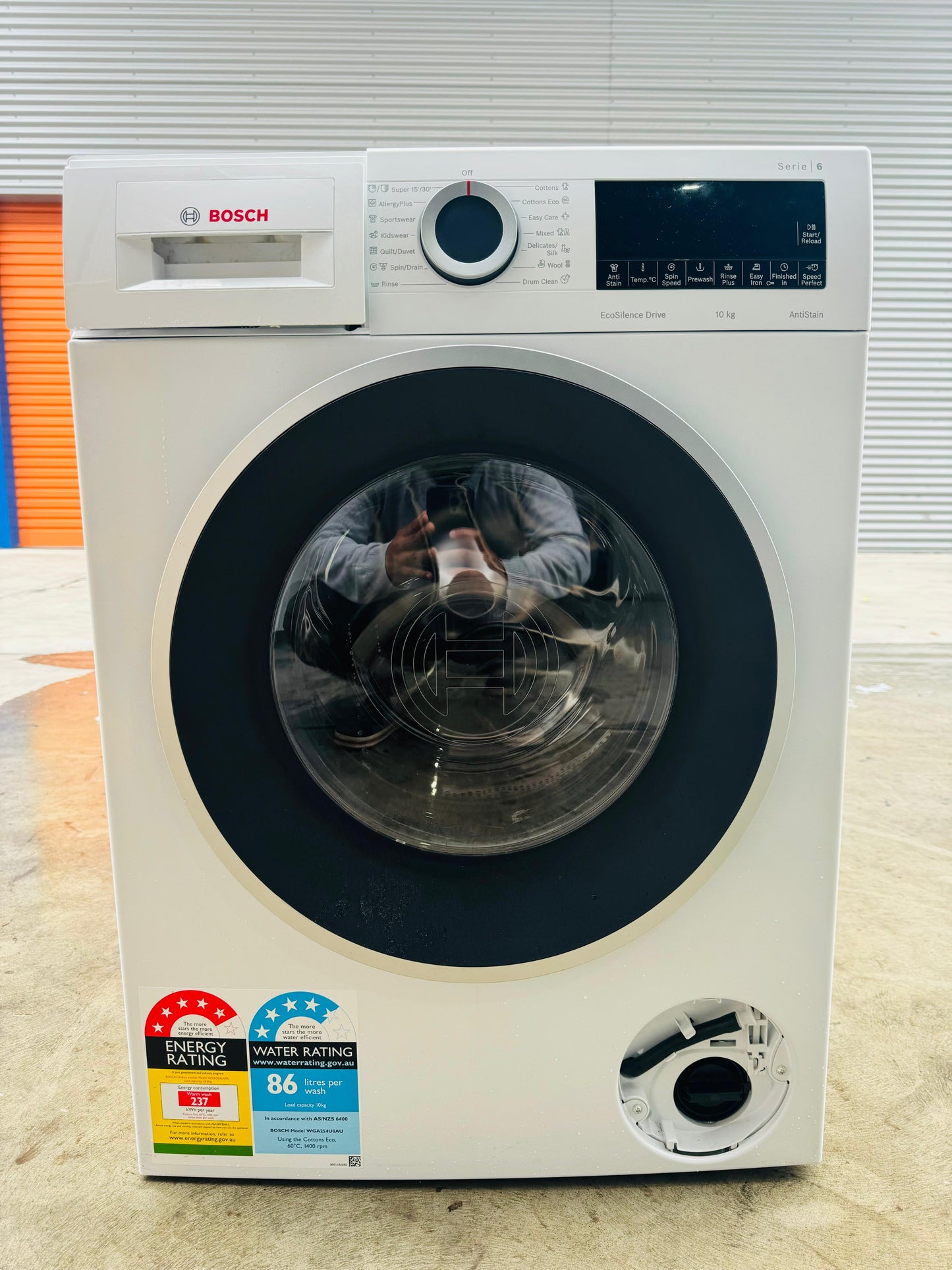 **BOSCH 10KGS FRONT LOADER WASHING MACHINE**