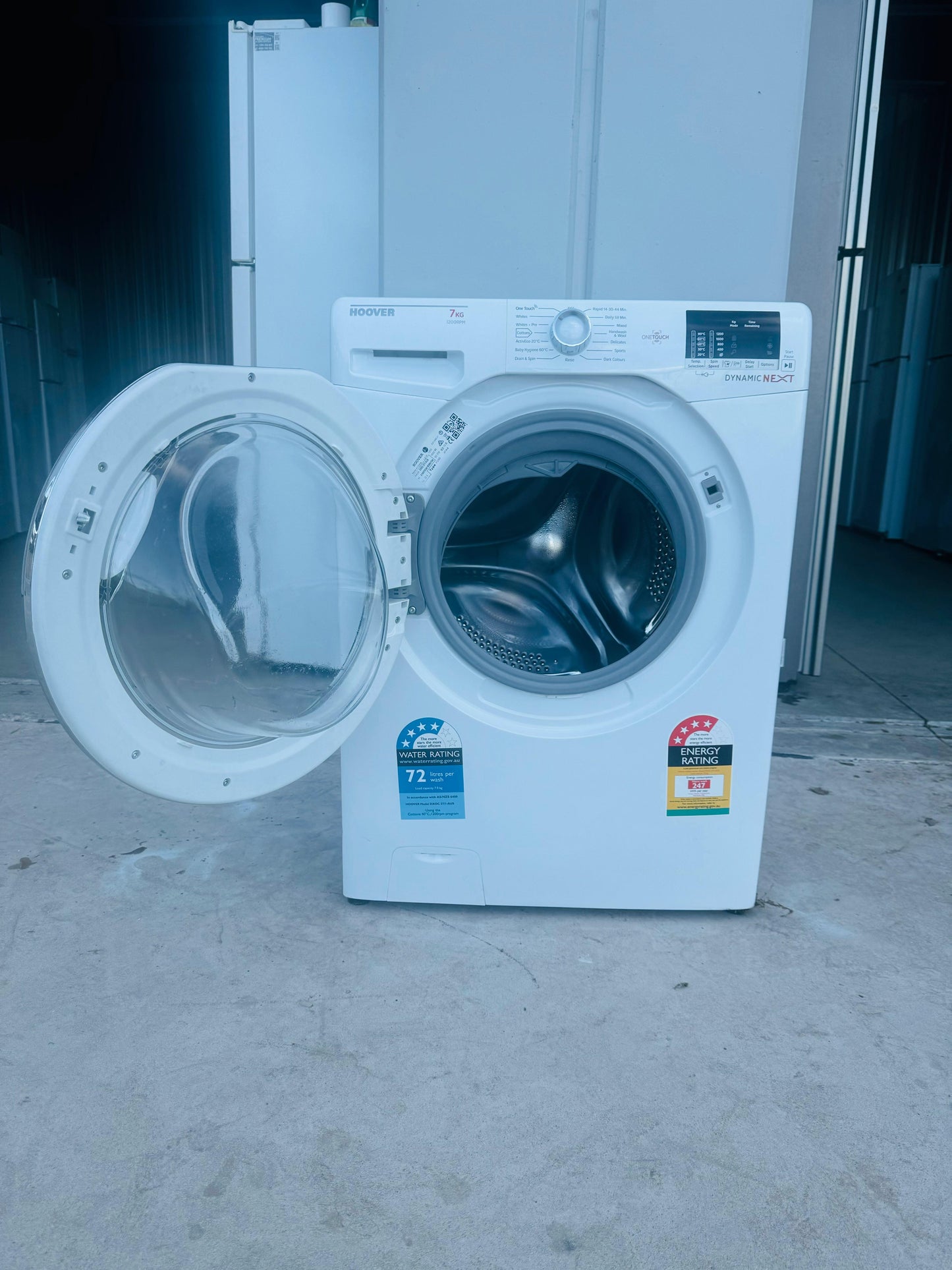 **HOOVER 7KGS FRONT LOADER WASHING MACHINE**