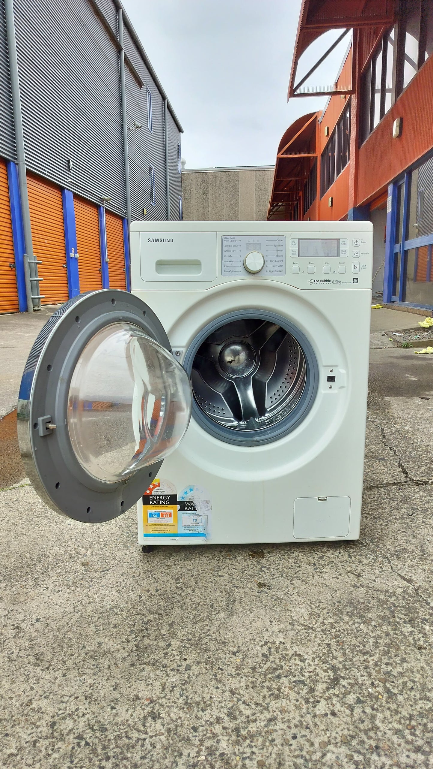 **SAMSUNG 8.5 KGS FRONT LOADER WASHING MACHINE**