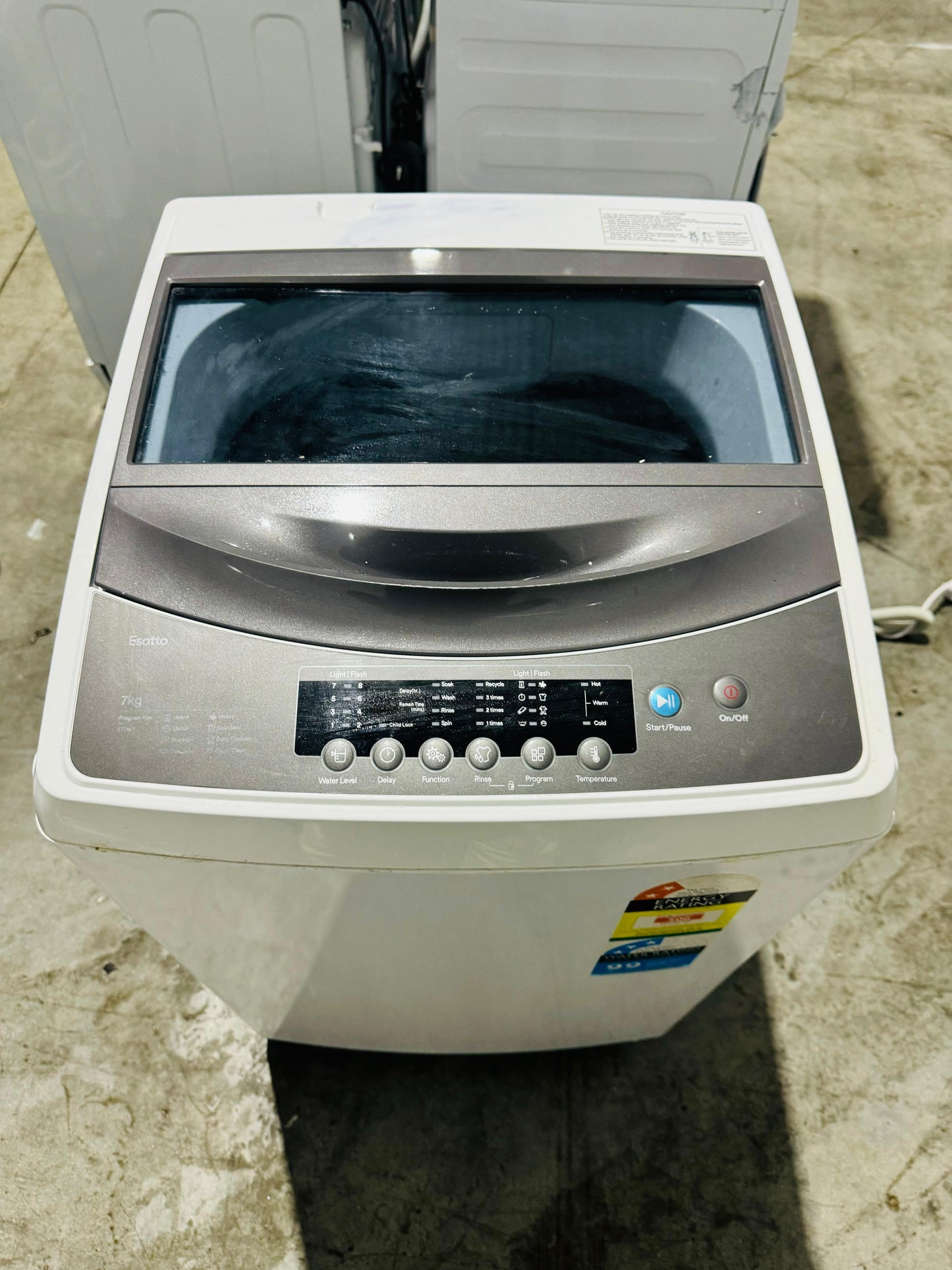 **ESATTO 7KGS TOP LOADER WASHING MACHINE**