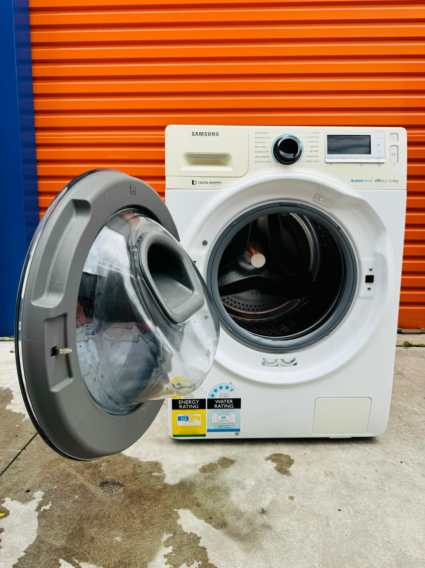 **SAMSUNG 11KGS FRONT LOADER WASHING MACHINE**