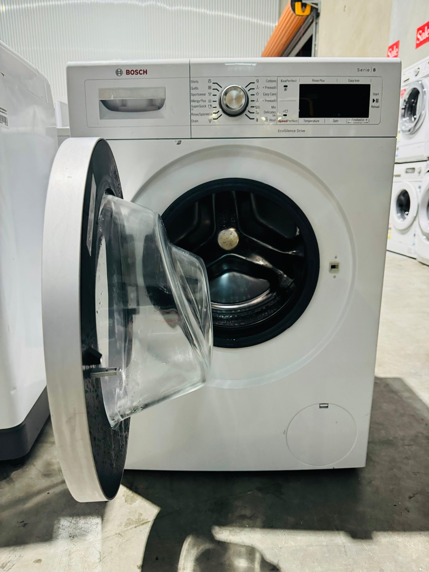 **BOSCH 8kg FRONT LOADER WASHING MACHINE**