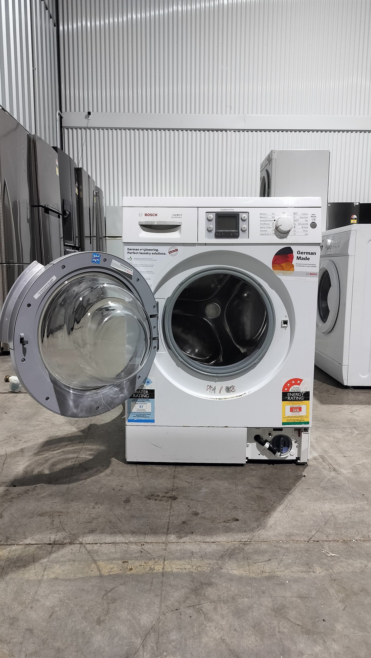 **BOSCH 8kg FRONT LOADER WASHING MACHINE**