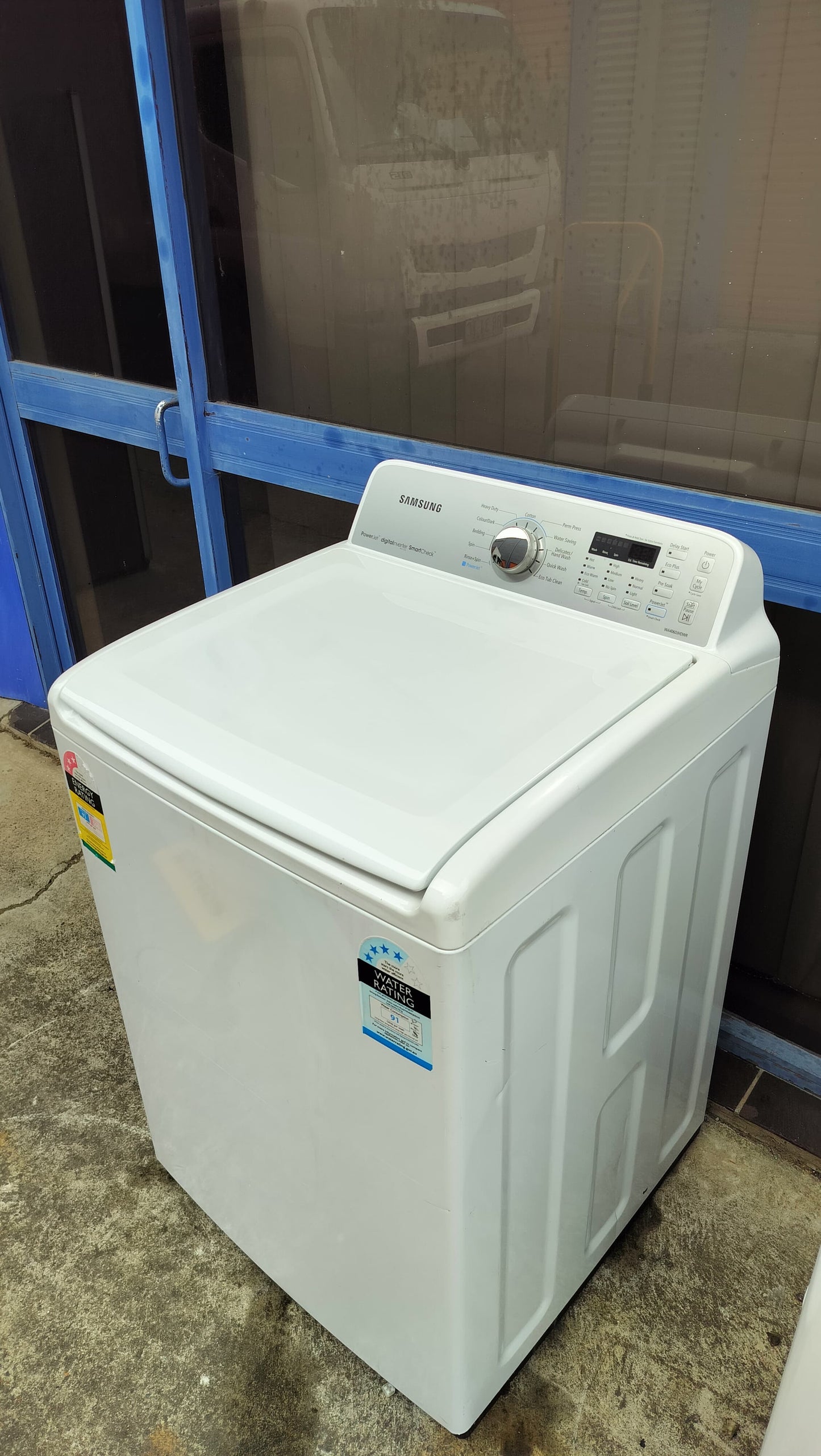 **SAMSUNG 9 KGS TOP LOADER WASHING MACHINE**