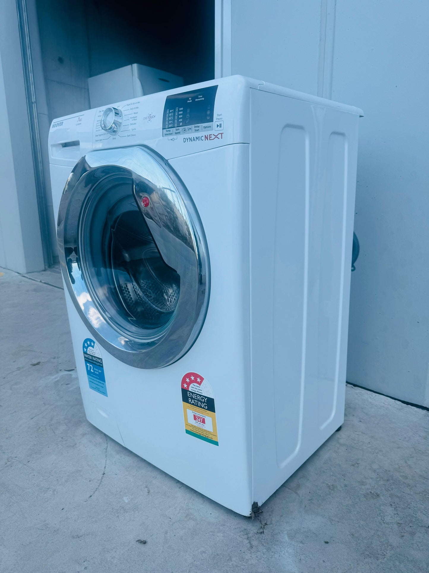 **HOOVER 7KGS FRONT LOADER WASHING MACHINE**