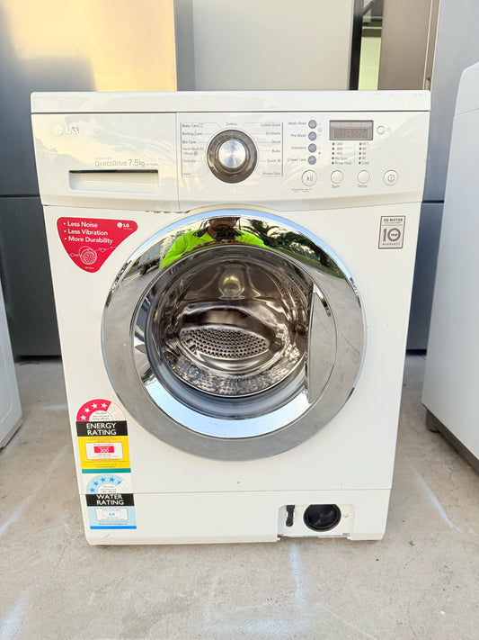 **LG 7.5KGS FRONT LOADER WASHING MACHINE**