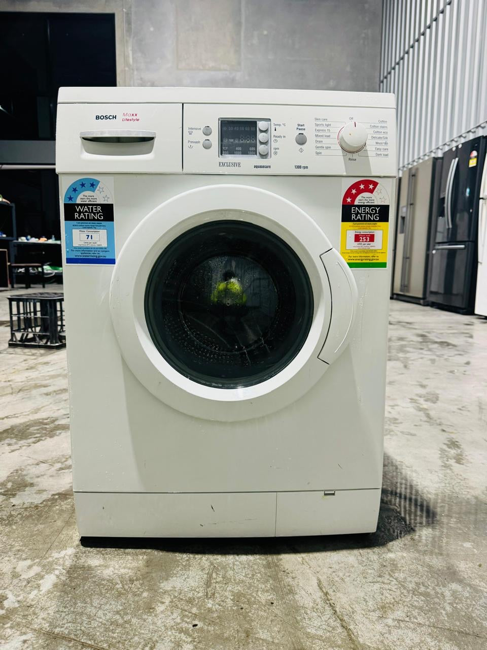 **BOSCH 7KGS FRONT LOADER WASHING MACHINE**