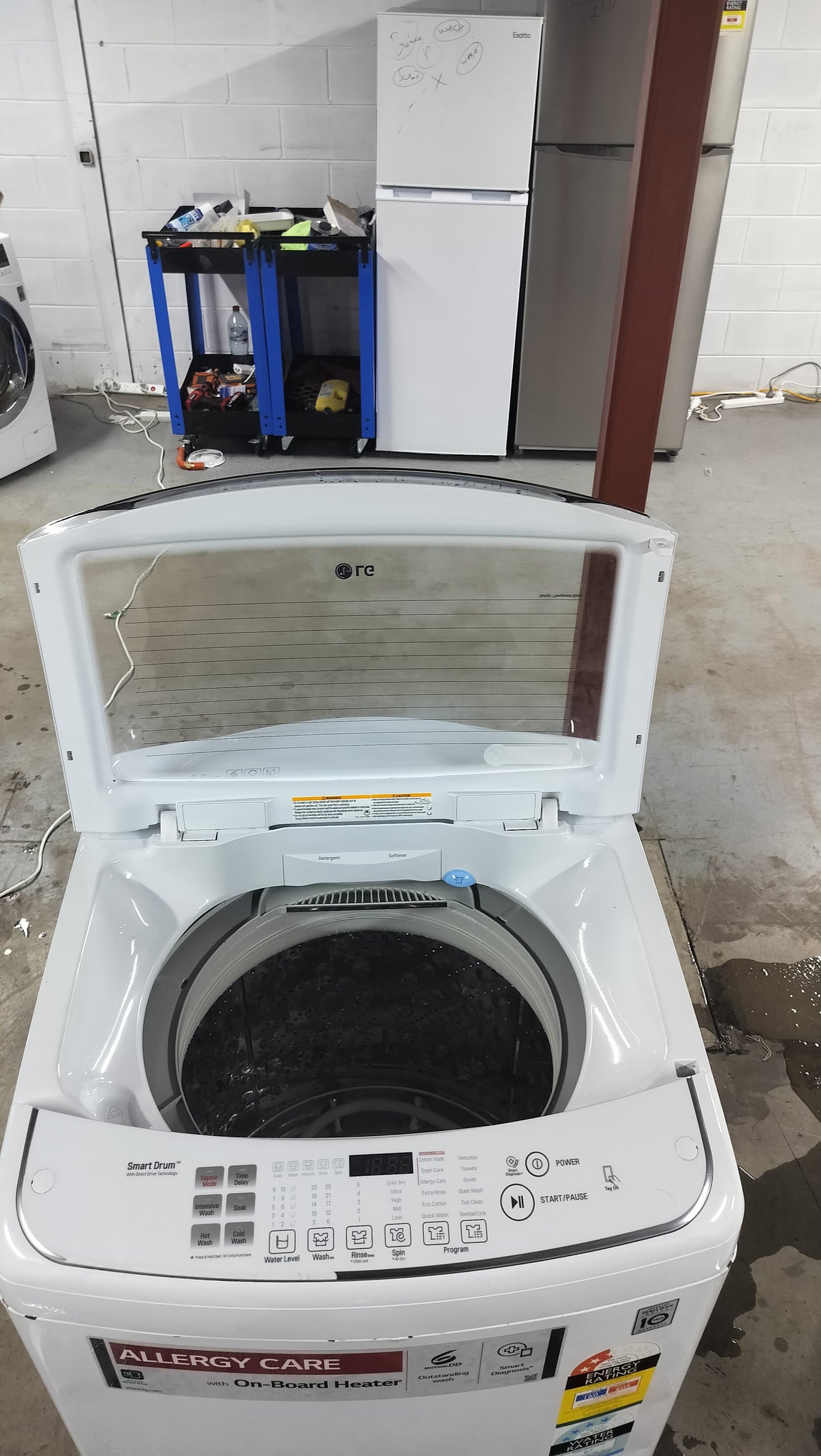 **LG 8.5 KGS TOPLOADER WASHING MACHINE**