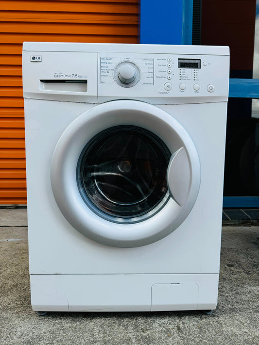 **LG 7.5KGS FRONT LOADER WASHING MACHINE**