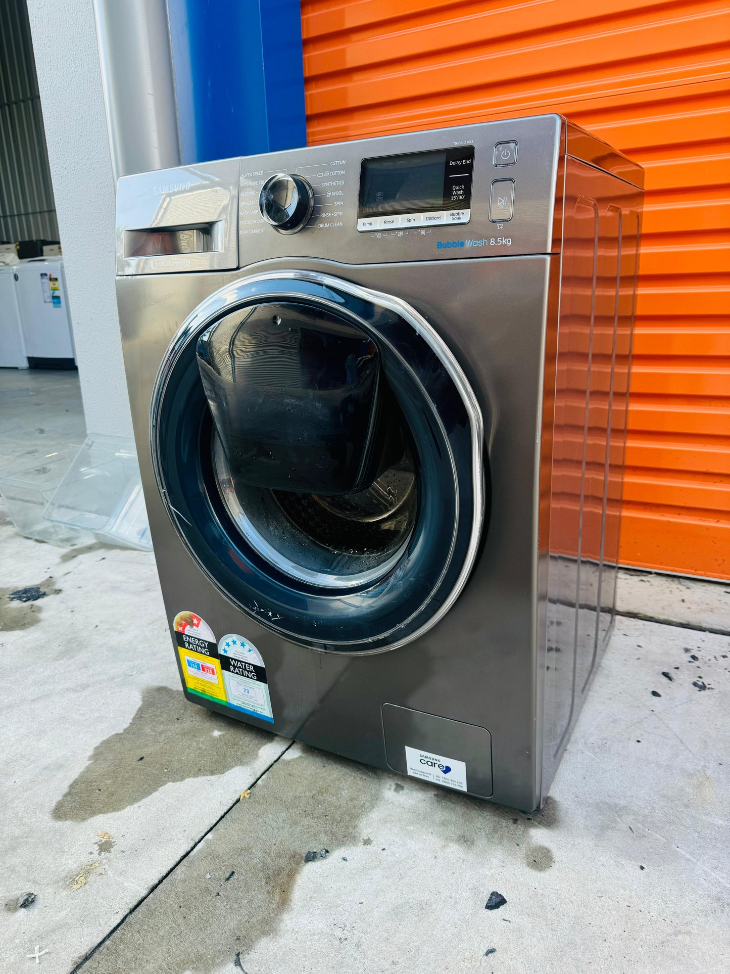 **SAMSUNG 8.5KGS FRONT LOADER WASHING MACHINE**