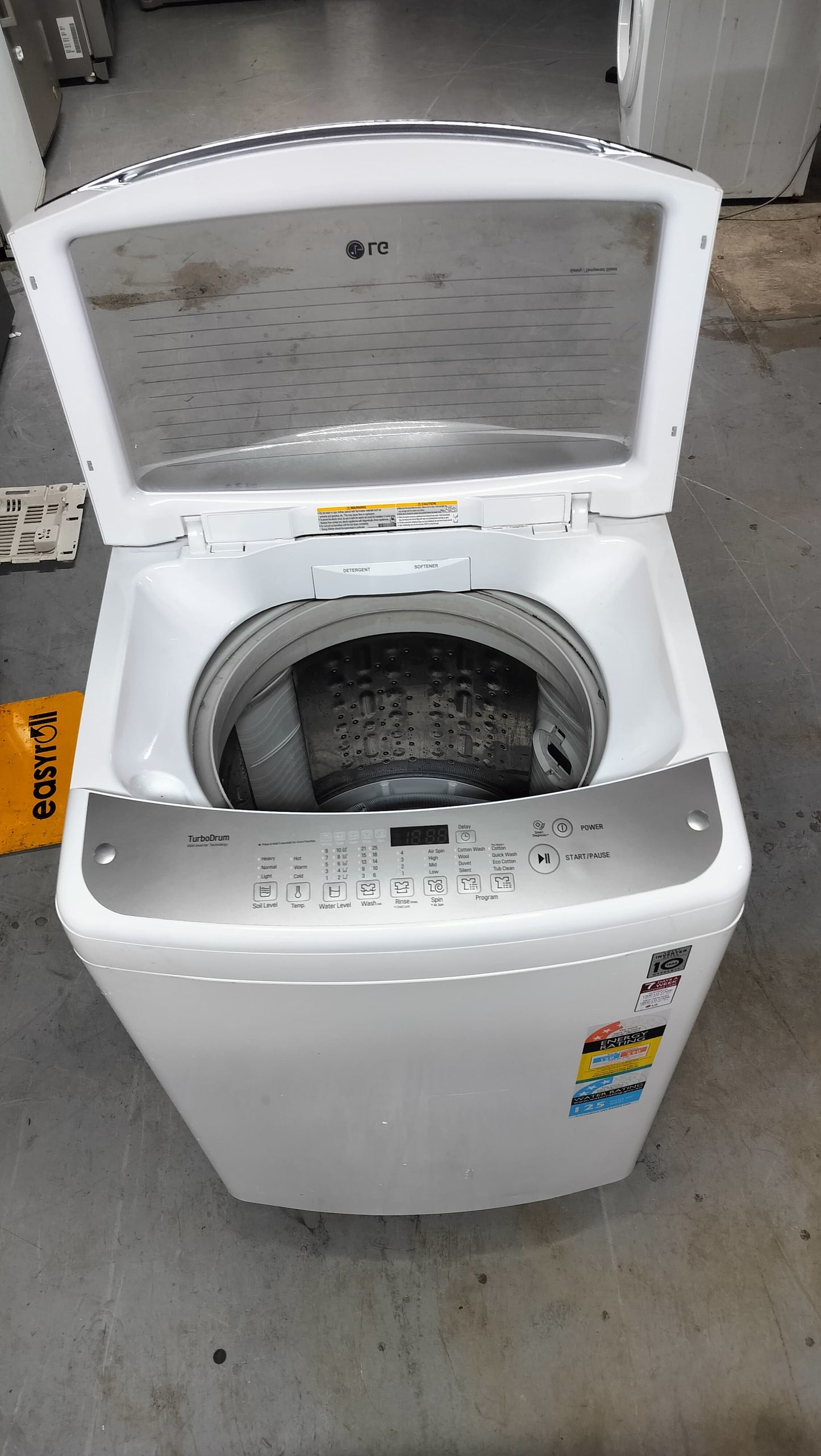 **LG 8.5 KGS TOPLOADER WASHING MACHINE**