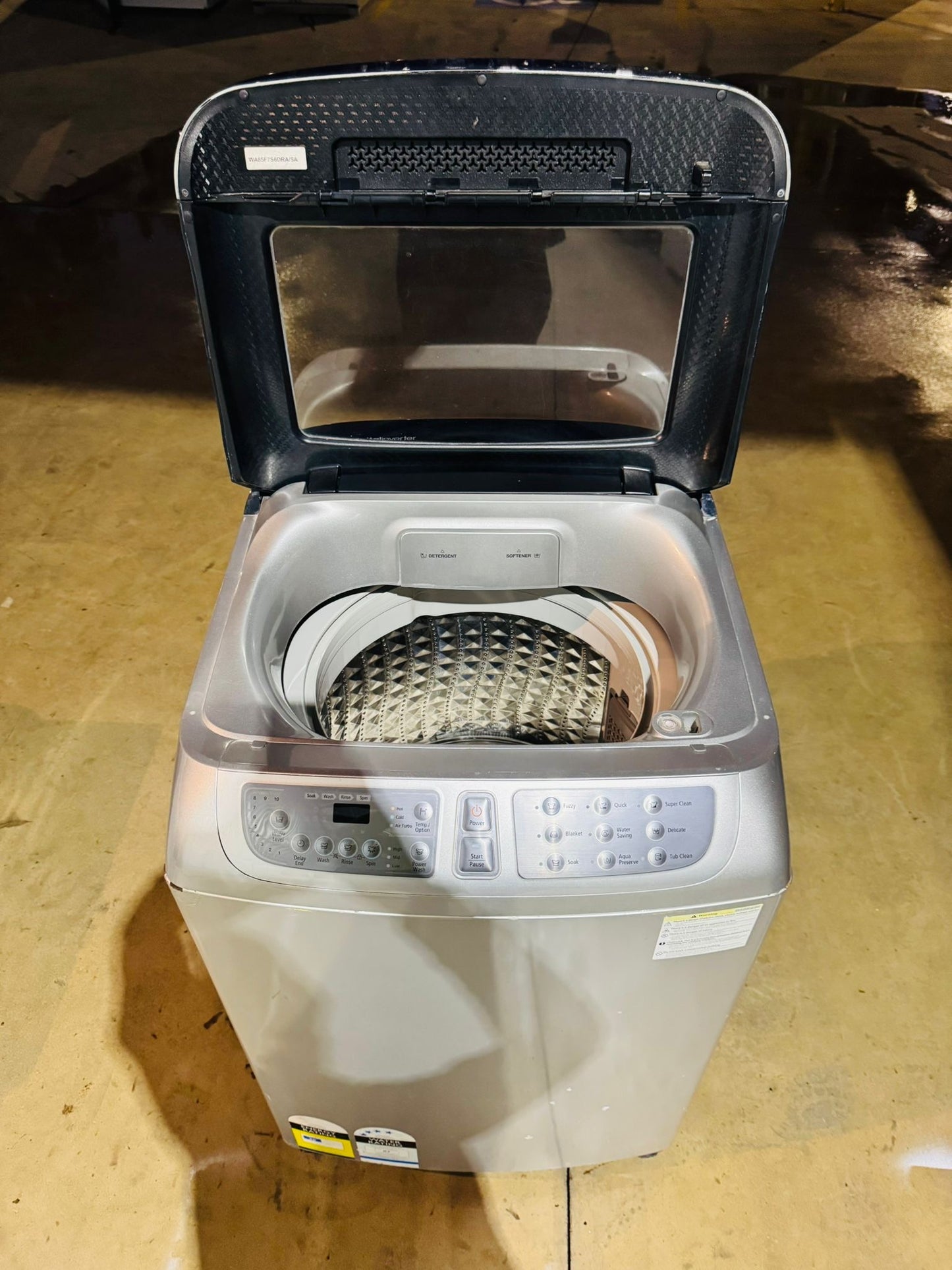 **SAMSUNG 8.5 KGS TOP LOADER WASHING MACHINE**